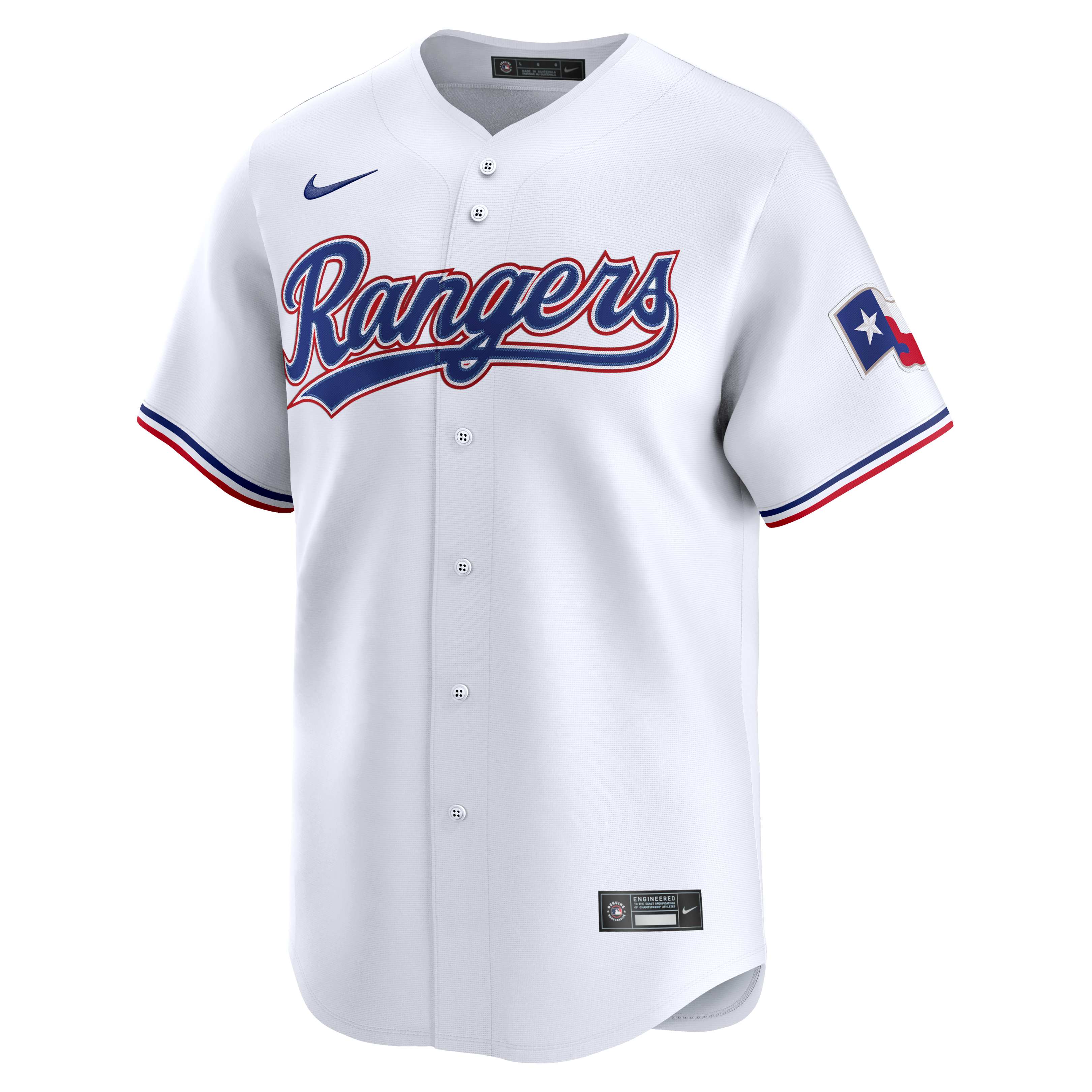 Jacob deGrom Texas Rangers Home Limited Jersey - White - Image 3