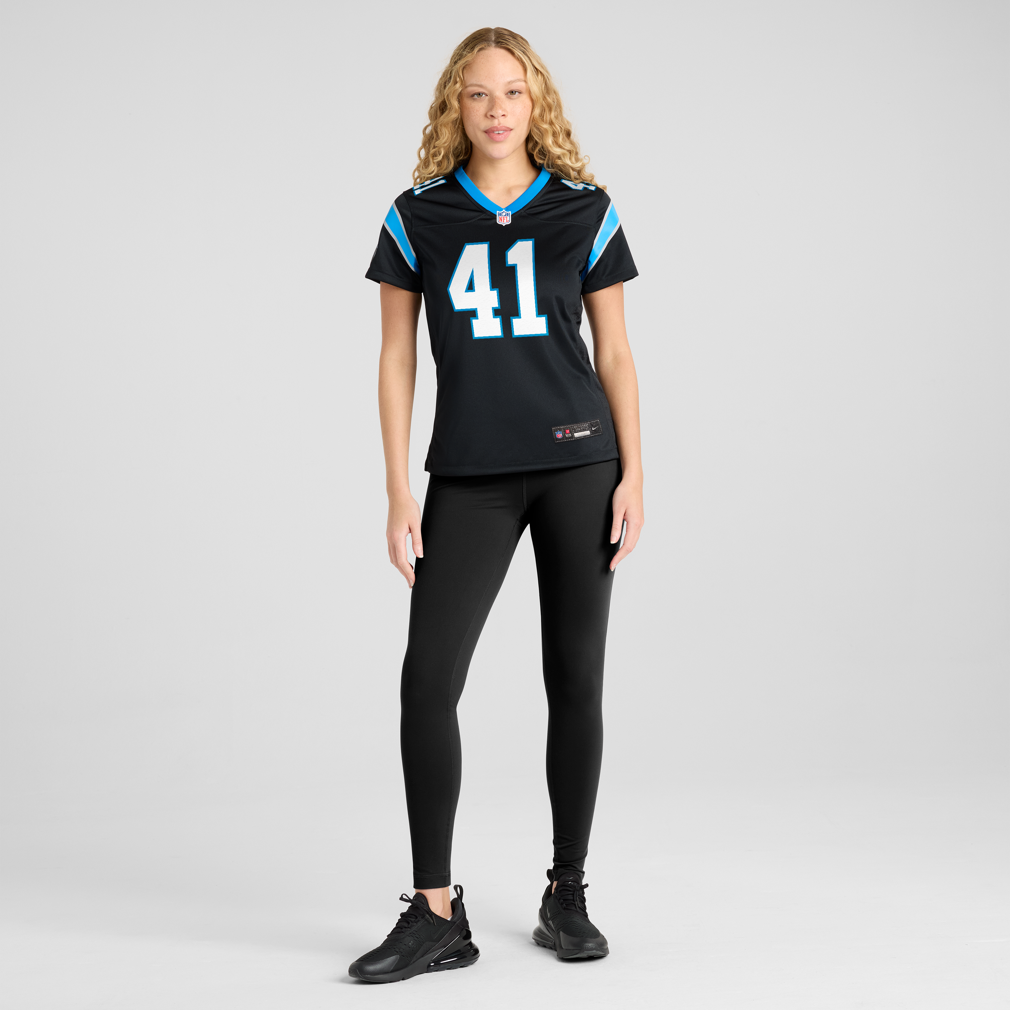 Jacoby Windmon Carolina Panthers Women's Team Game Jersey - Black - Image 5