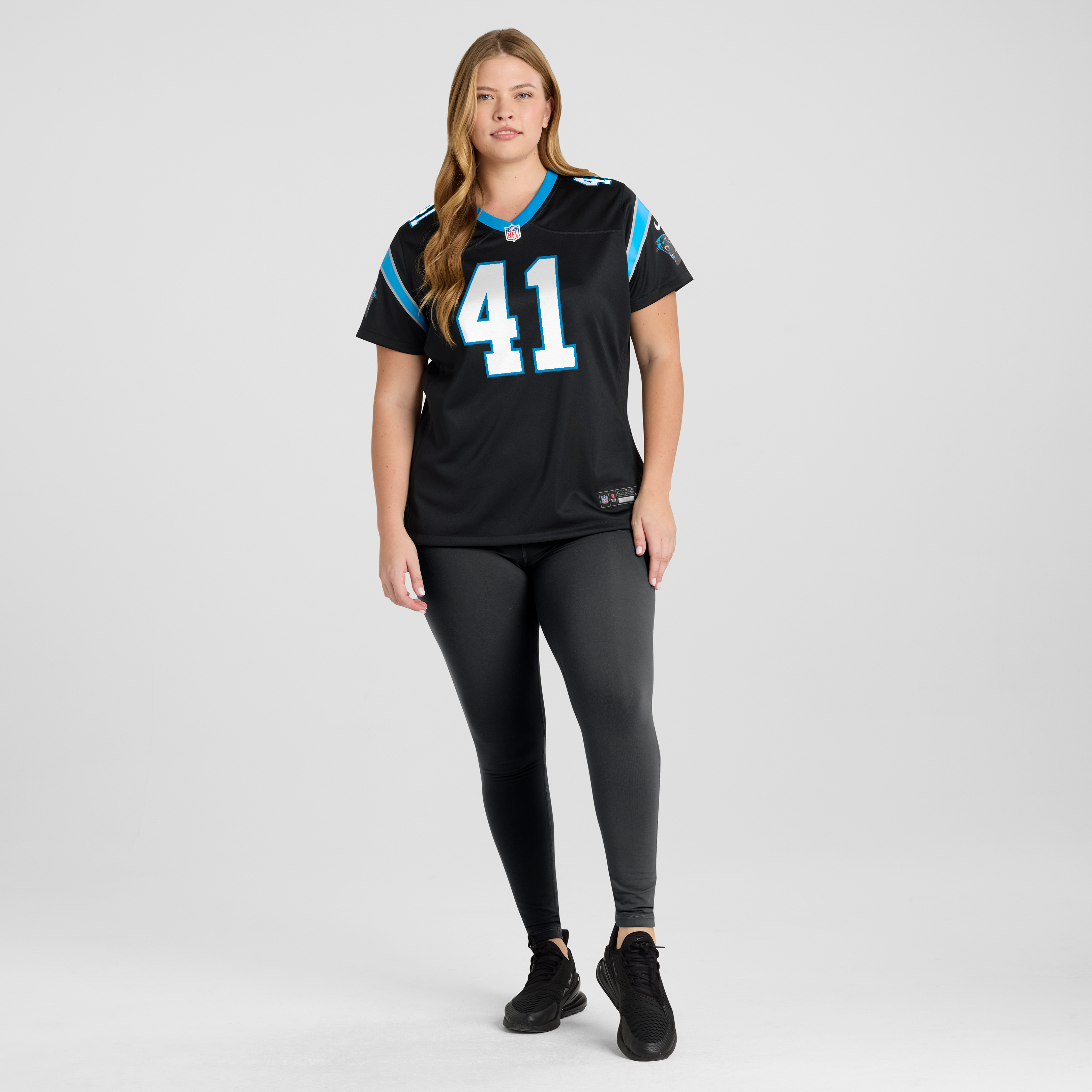 Jacoby Windmon Carolina Panthers Women's Team Game Jersey - Black - Image 7