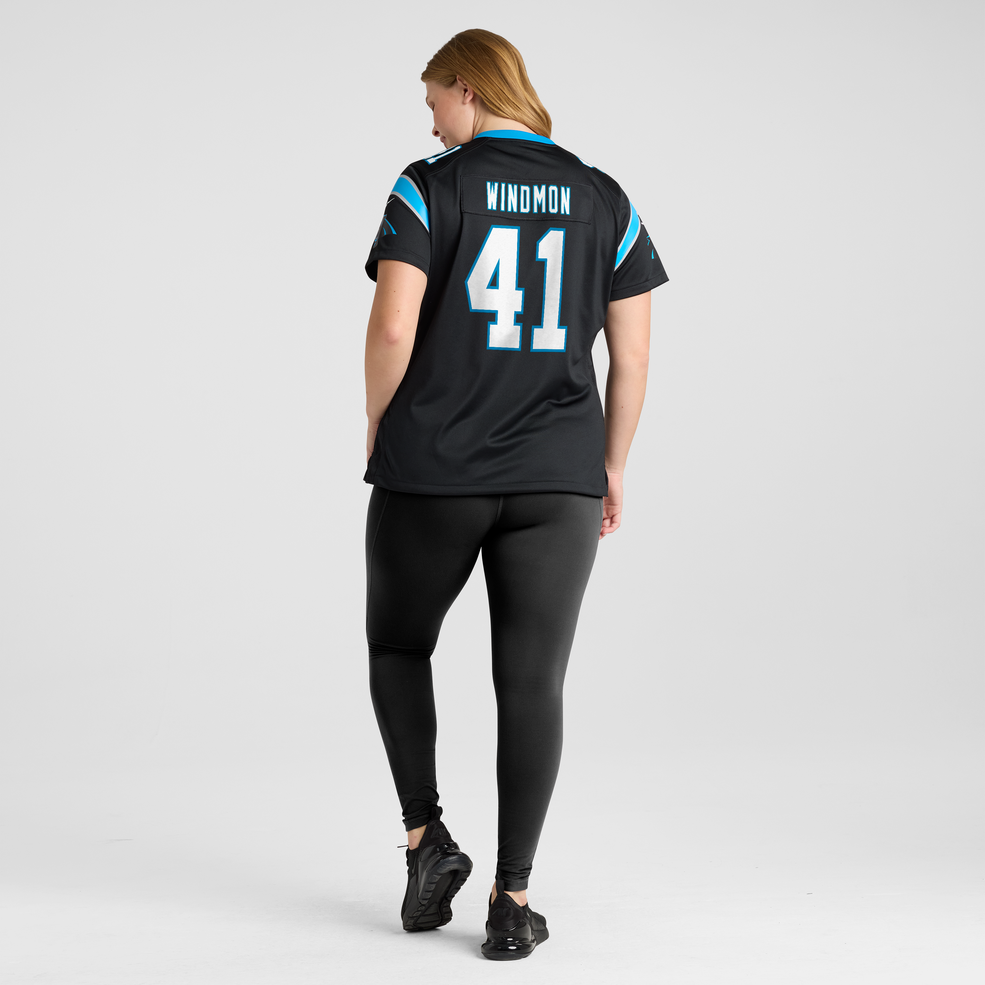 Jacoby Windmon Carolina Panthers Women's Team Game Jersey - Black - Image 8