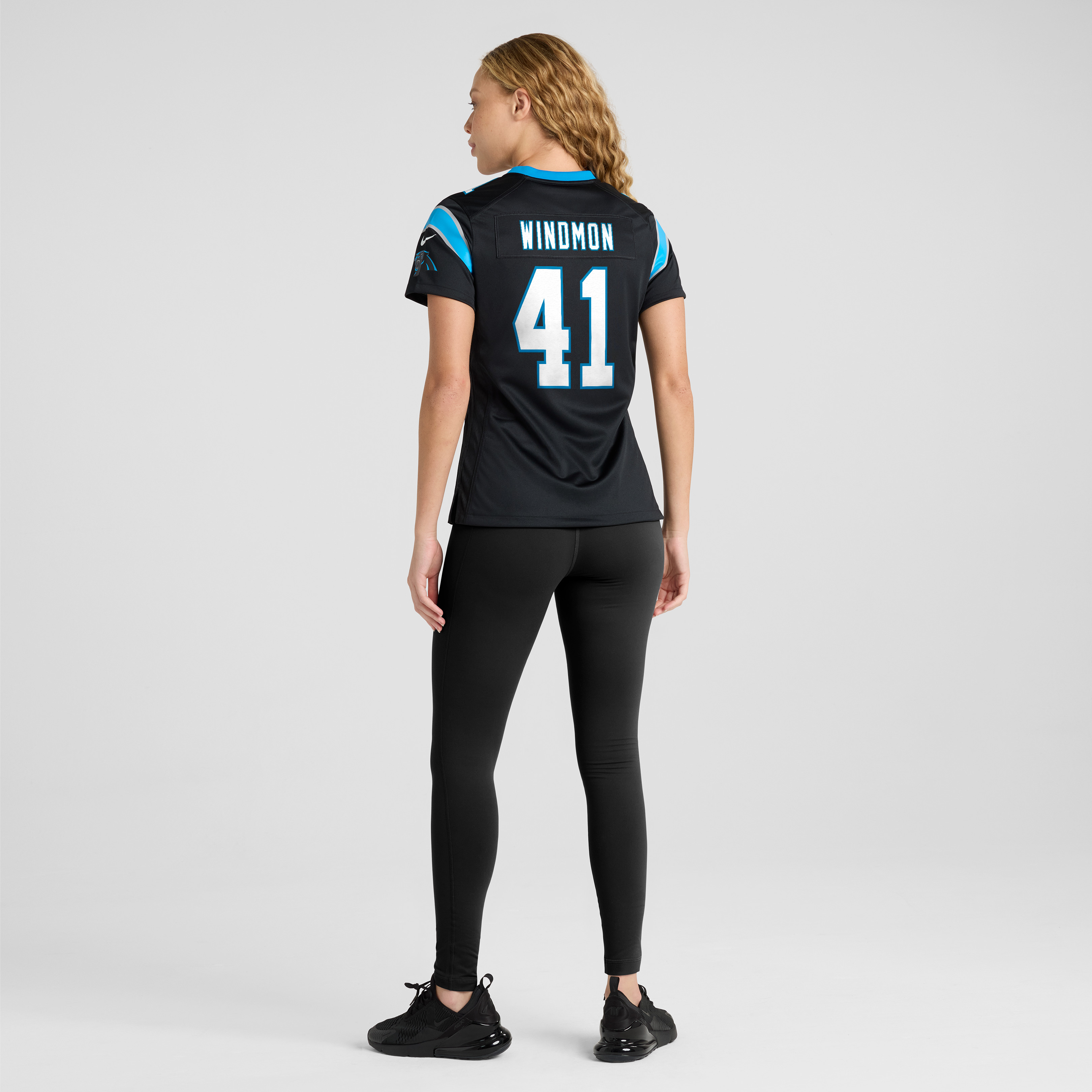 Jacoby Windmon Carolina Panthers Women's Team Game Jersey - Black - Image 6