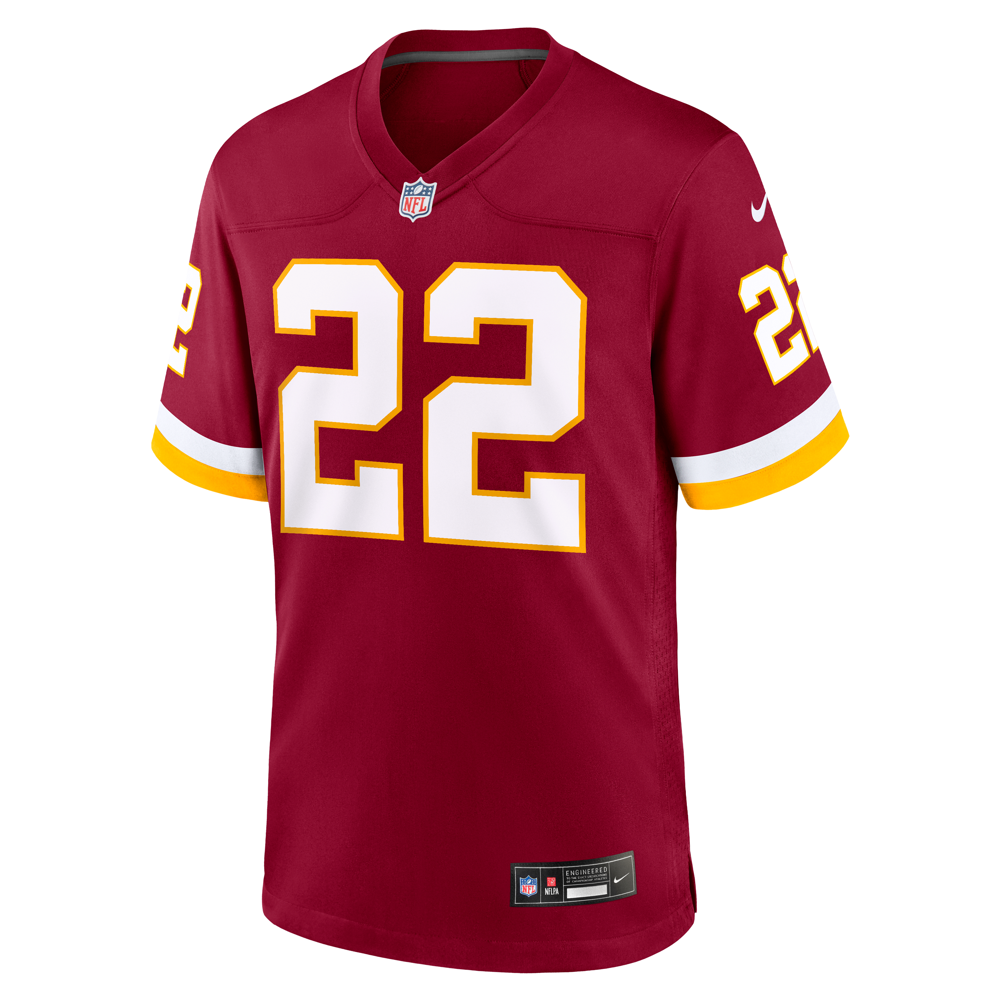 Jacory Croskey-Merritt Washington Commanders Game Jersey - Burgundy - Image 3