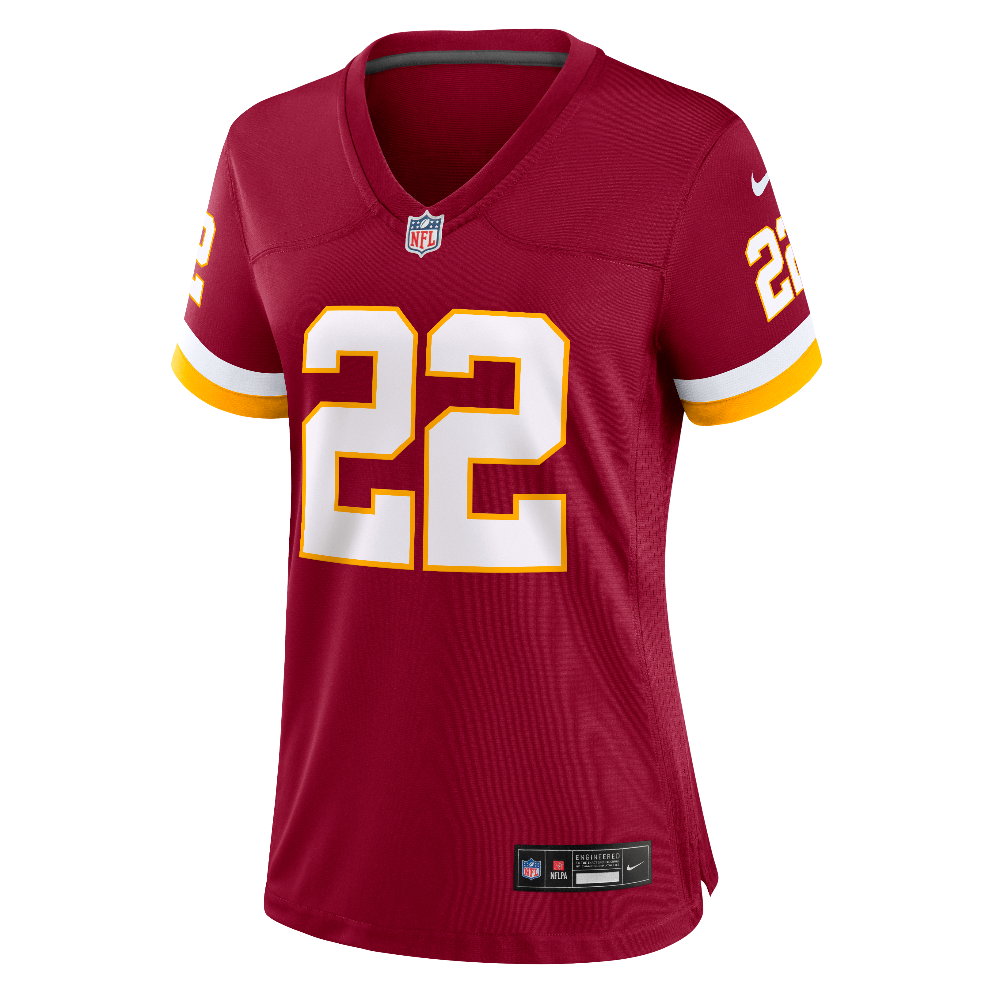 Jacory Croskey-Merritt Washington Commanders Women's Game Super Bowl Era Jersey - Burgundy - Image 3