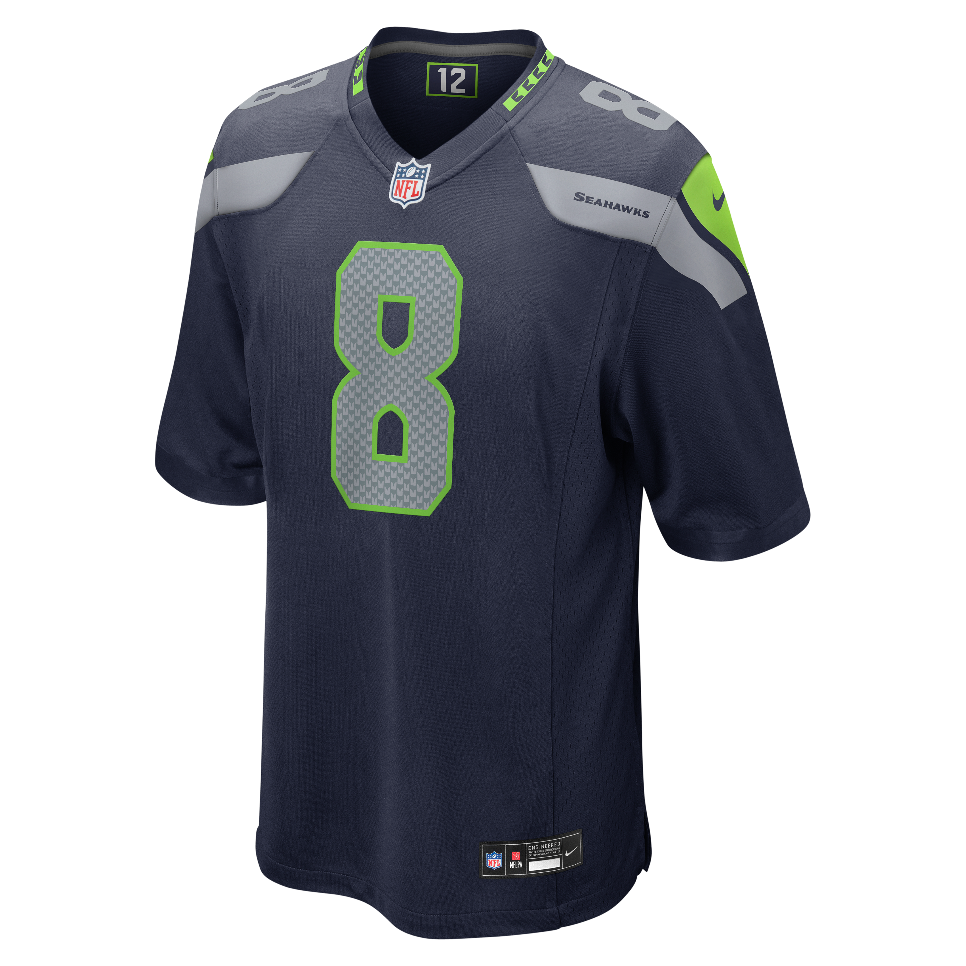Jadarian Price Seattle Seahawks 2026 Draft First Round Pick No. 32 Team Game Jersey - College Navy - Image 3
