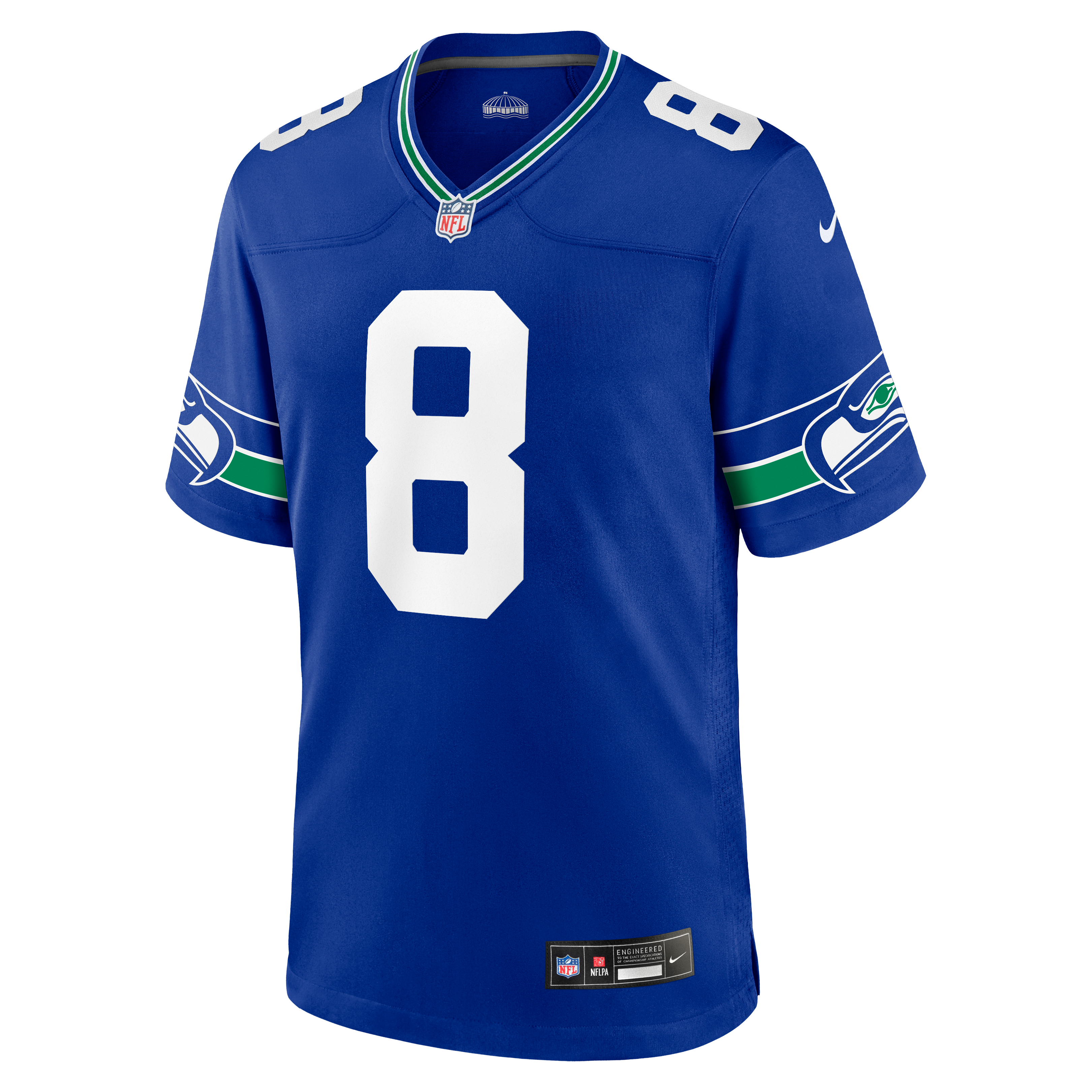 Jadarian Price Seattle Seahawks 2026 Draft First Round Pick No. 32 Team Game Jersey - Royal - Image 3