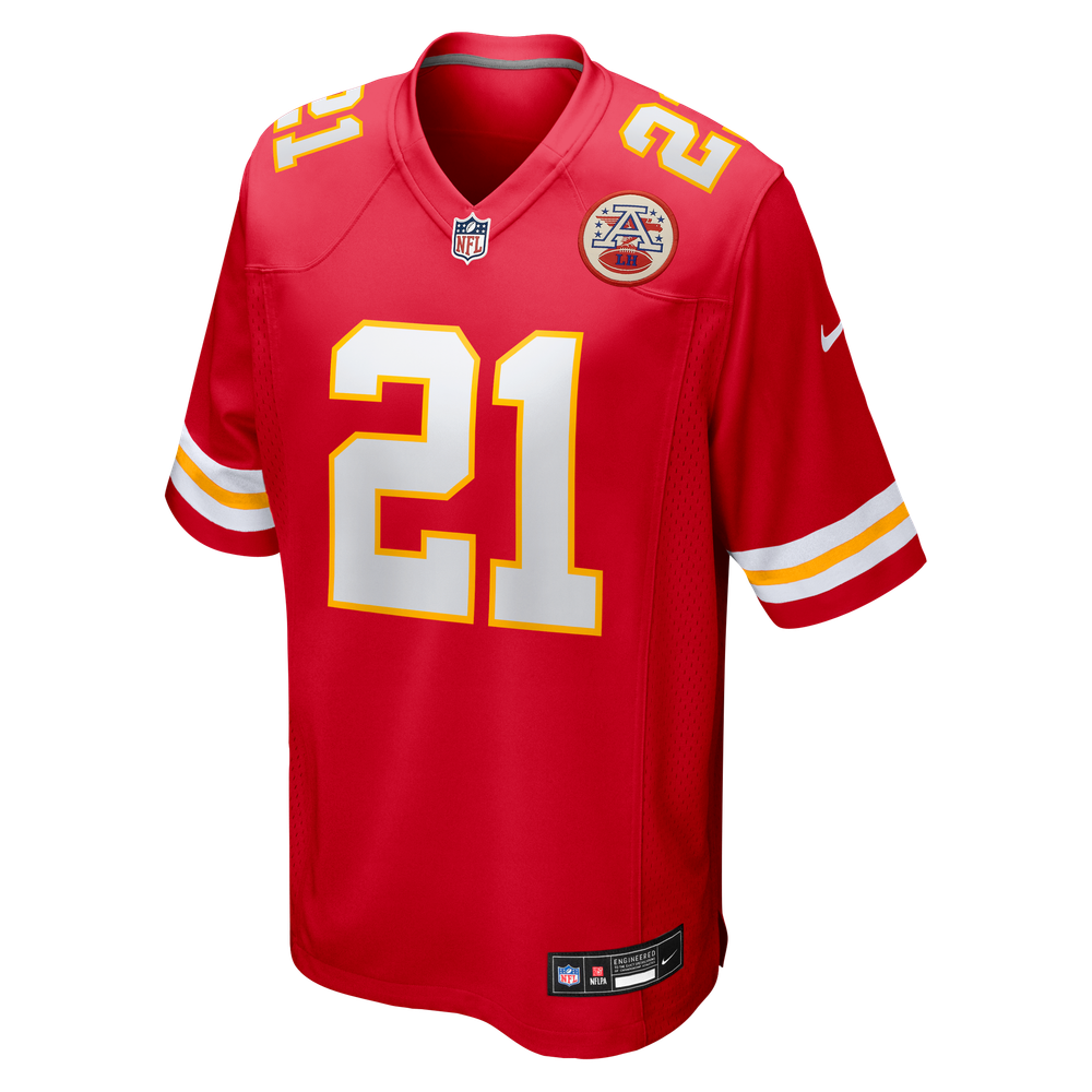 Jaden Hicks Kansas City Chiefs Game Jersey - Red - Image 3
