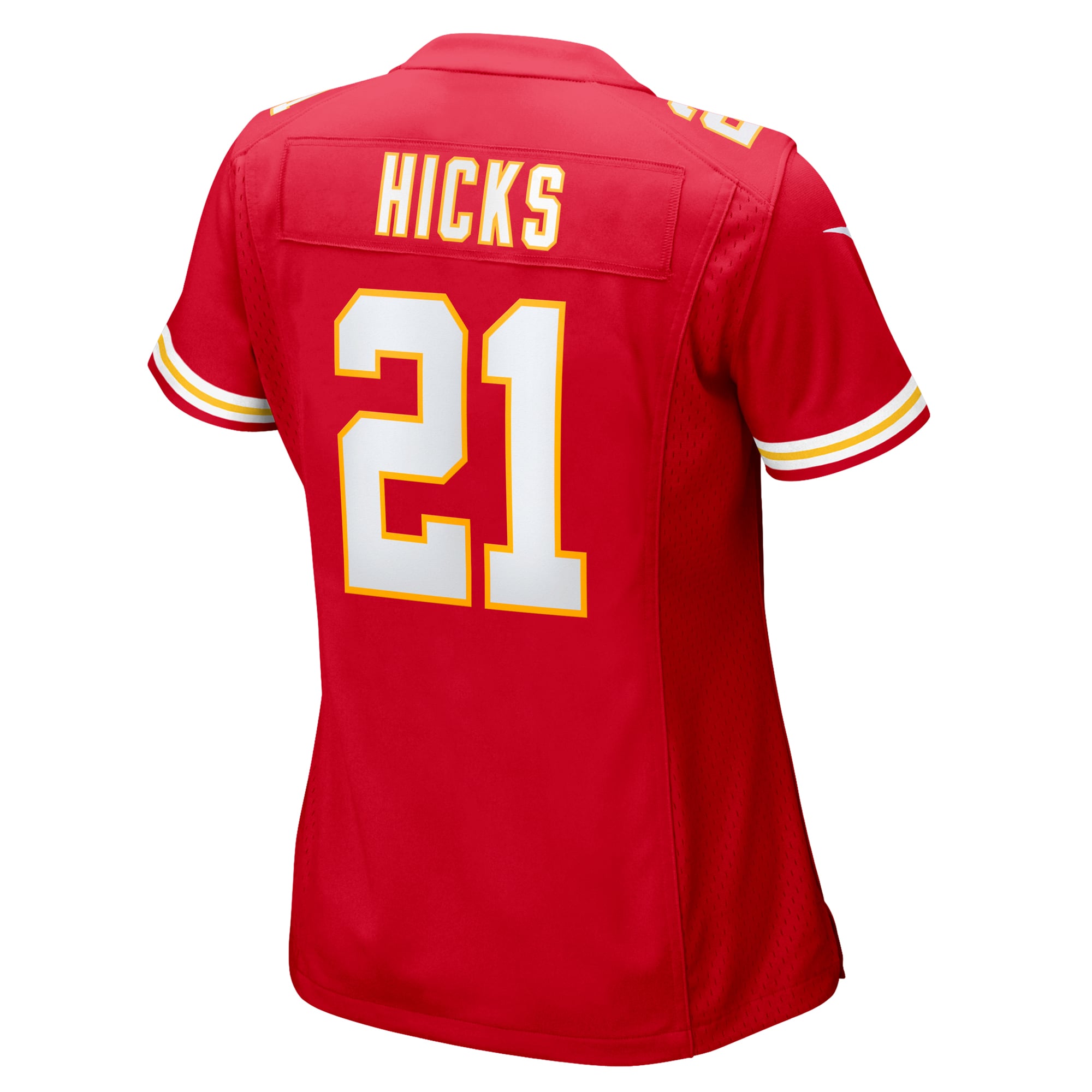 Jaden Hicks Kansas City Chiefs Women's Game Jersey - Red - Image 4