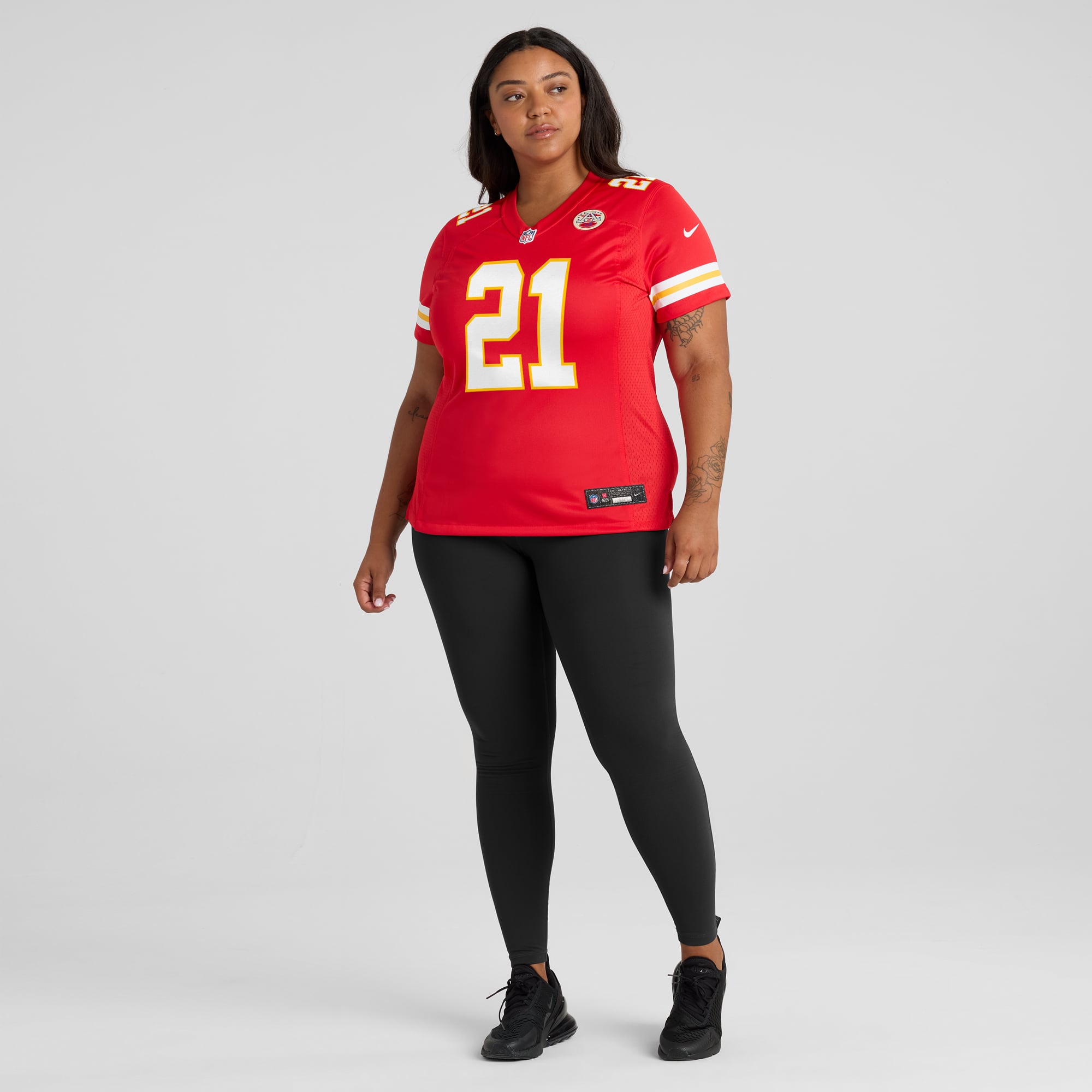 Jaden Hicks Kansas City Chiefs Women's Game Jersey - Red - Image 7