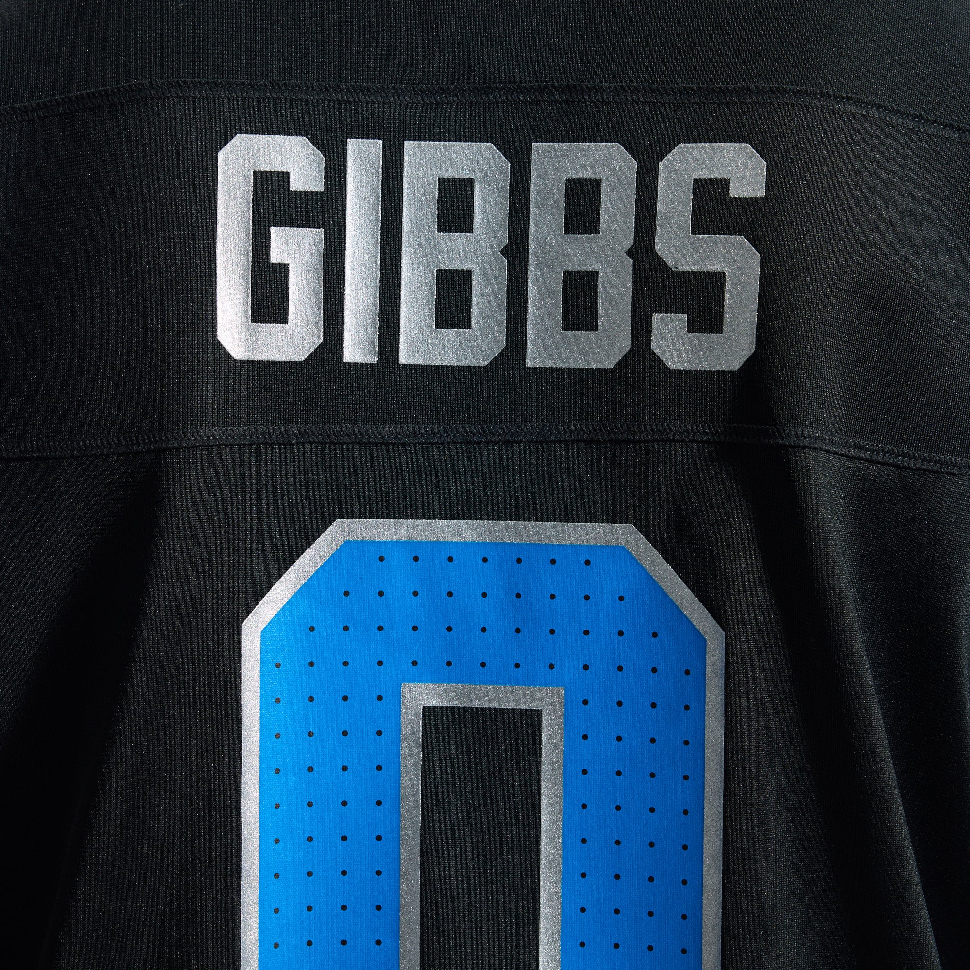 Jahmyr Gibbs Detroit Lions 2nd Alternate Game Player Jersey - Black - Image 14
