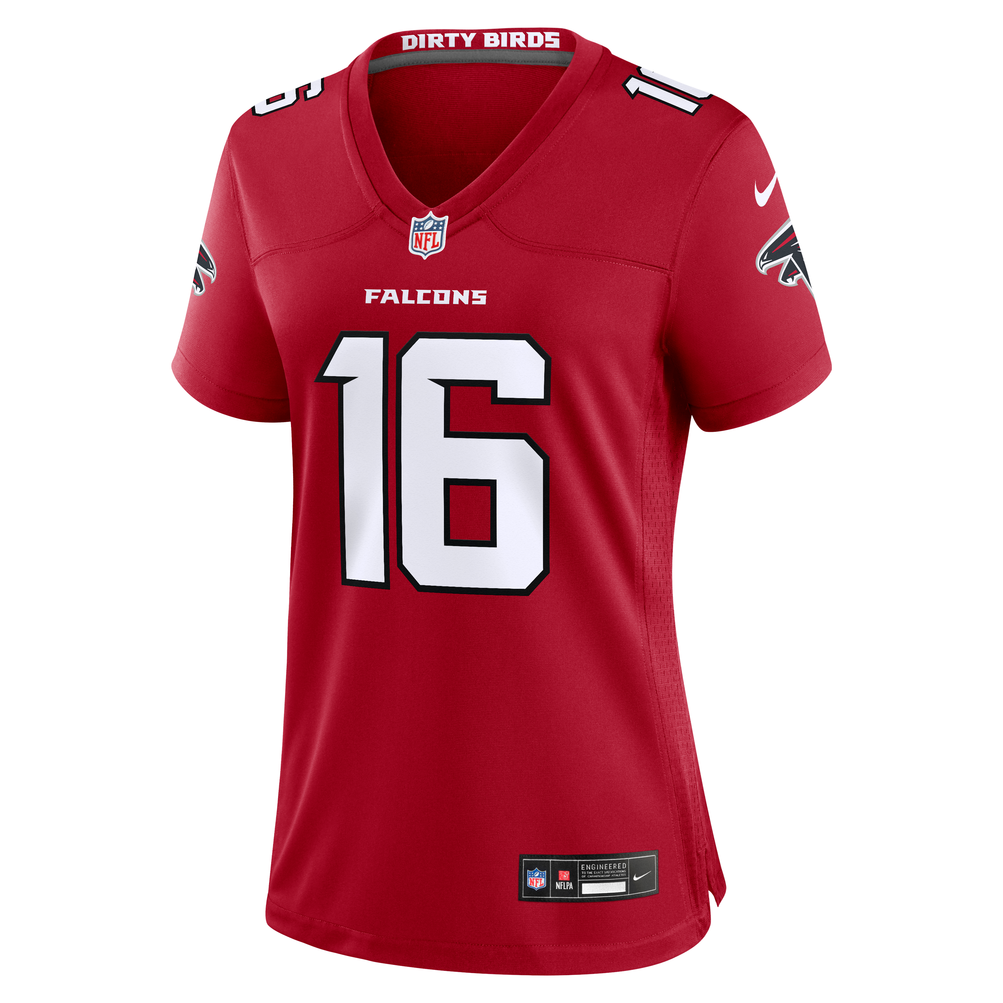 Jake Bailey Atlanta Falcons Women's Team Game Jersey - Red - Image 3