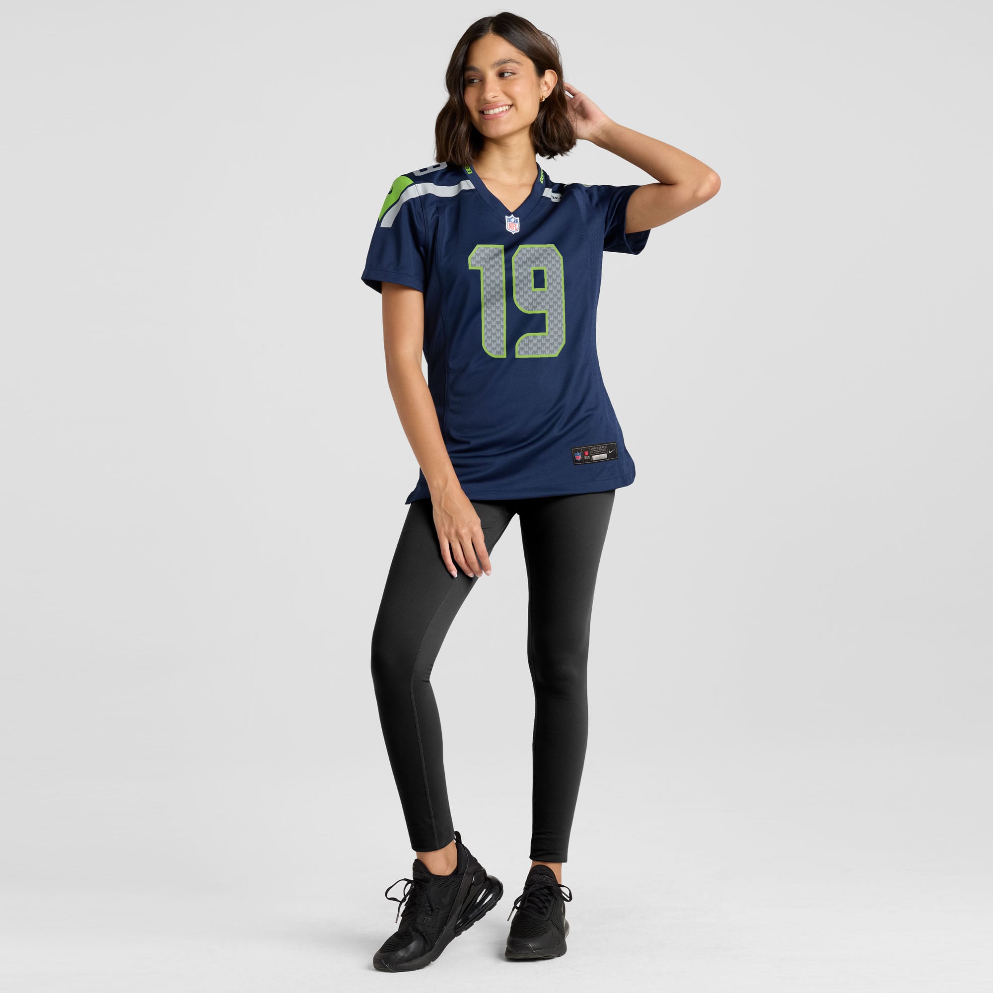 Jake Bobo Seattle Seahawks Women's Team Game Jersey - College Navy - Image 5
