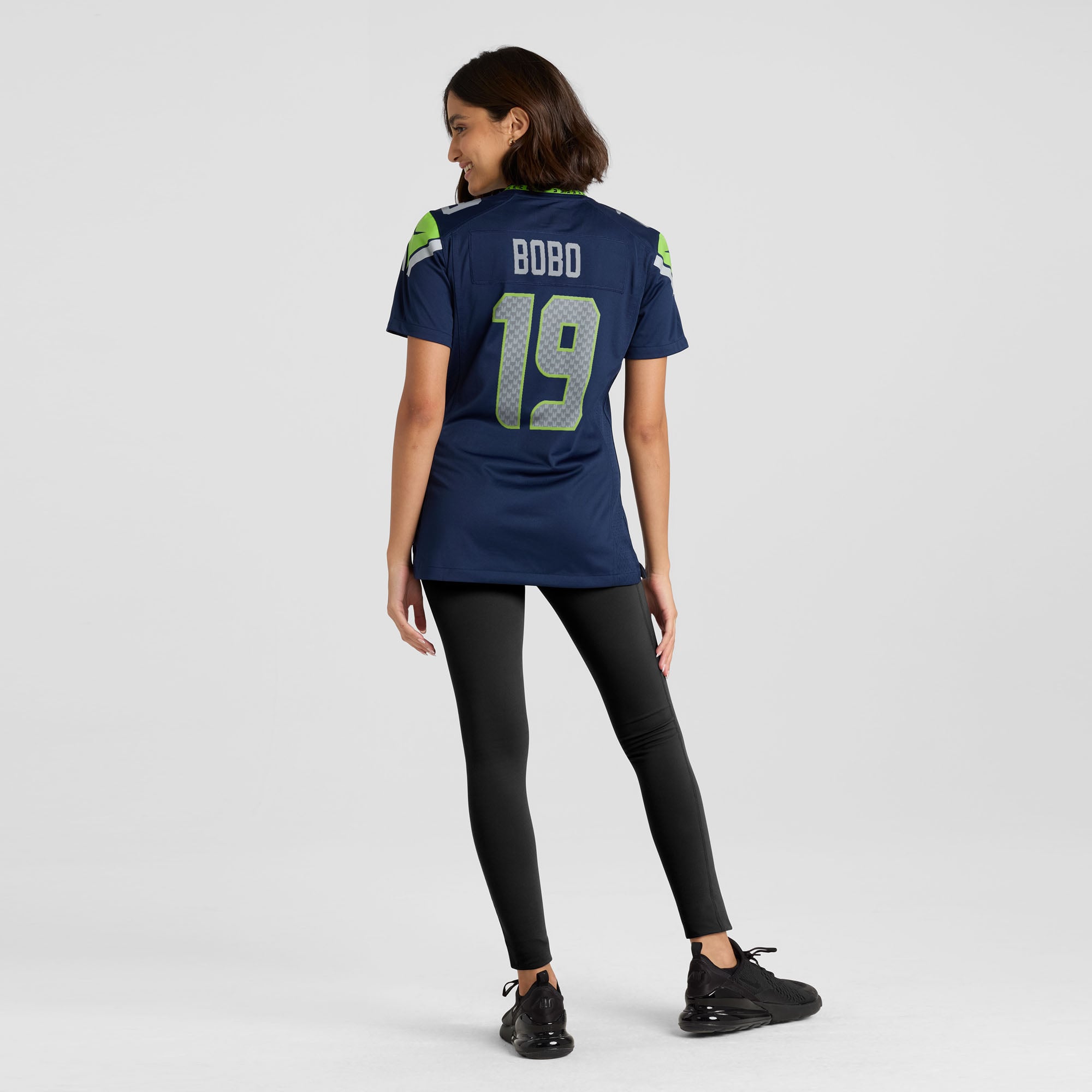 Jake Bobo Seattle Seahawks Women's Team Game Jersey - College Navy - Image 6