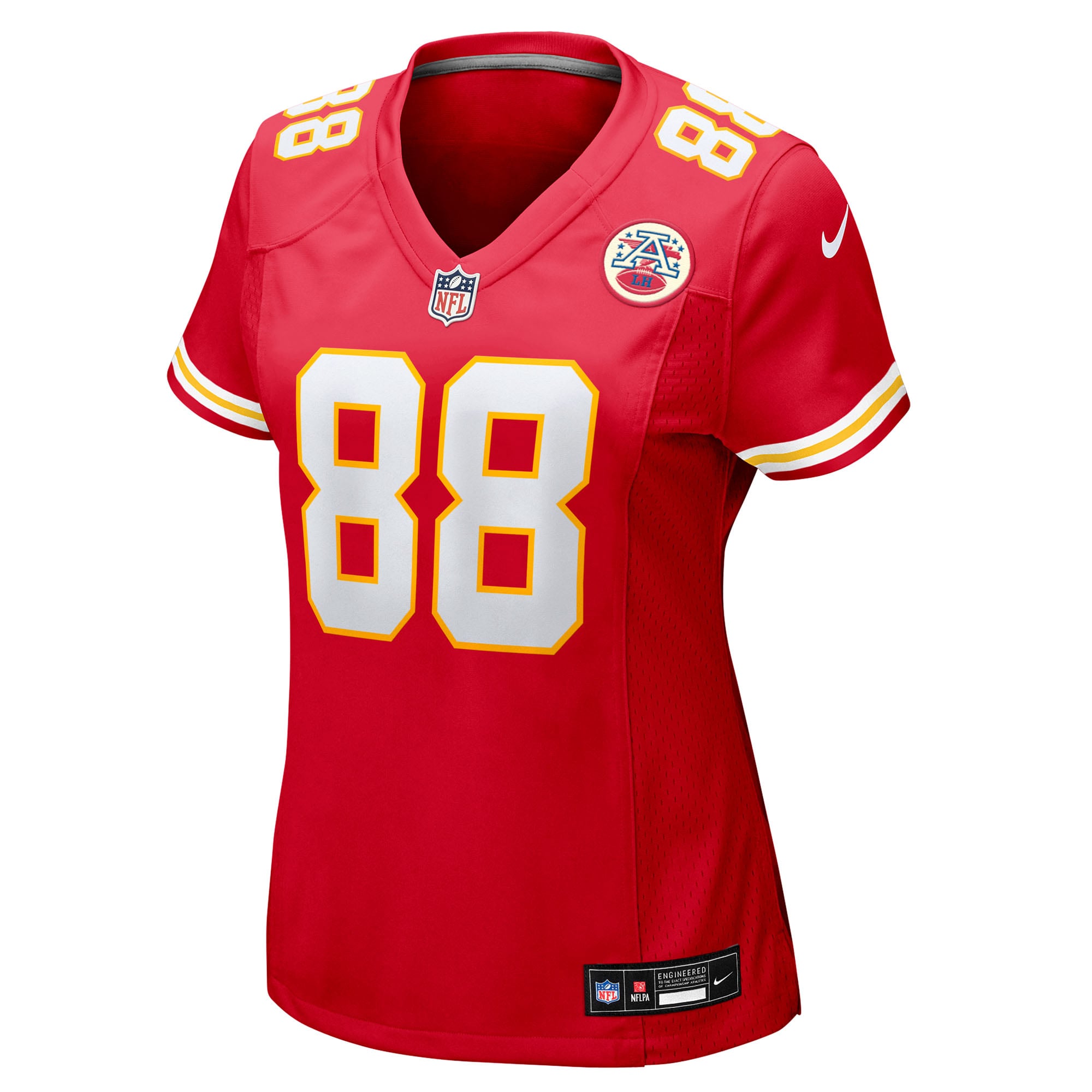 Jake Briningstool Kansas City Chiefs Women's Team Game Jersey - Red - Image 3