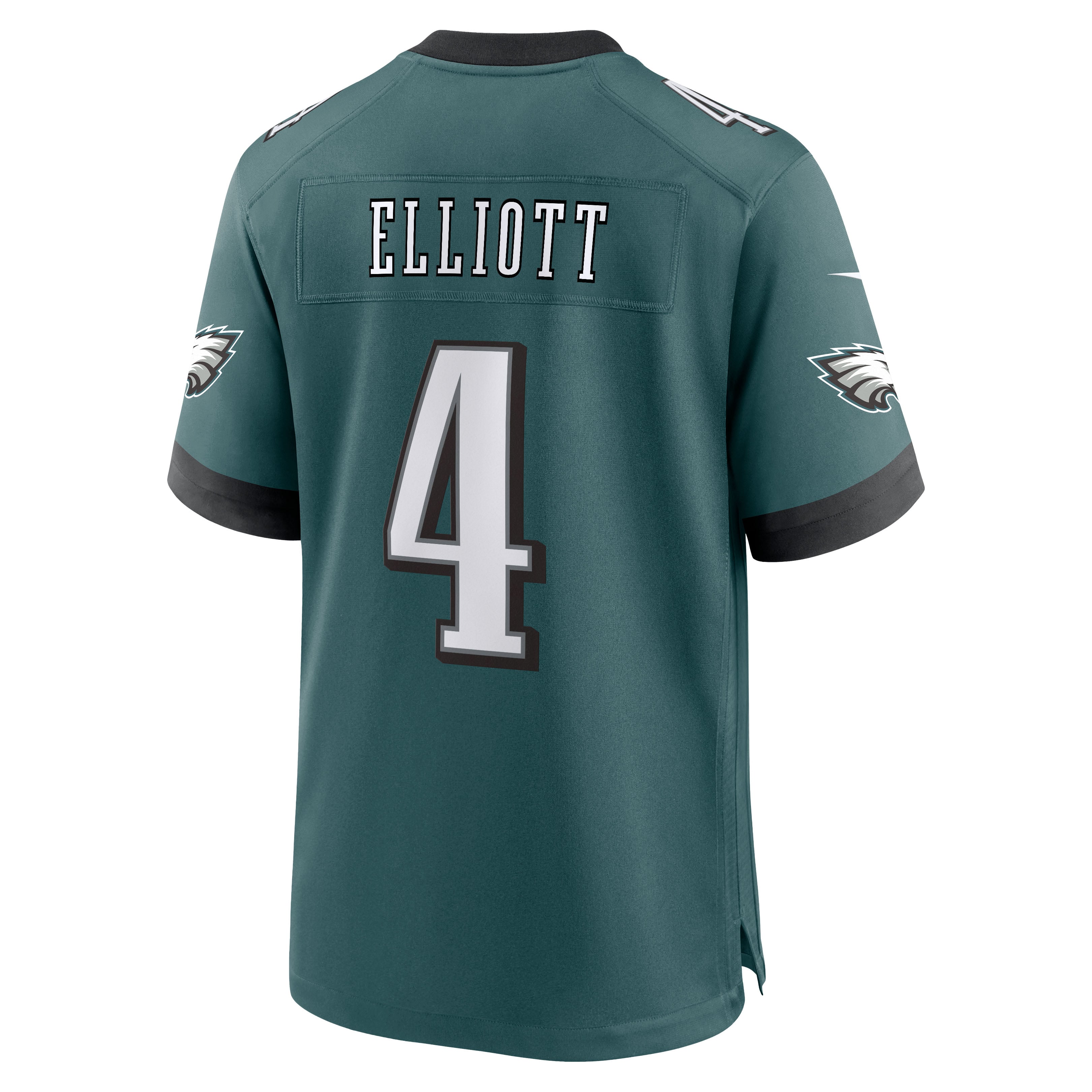 Jake Elliott Philadelphia Eagles Team Game Jersey - Midnight Green - Image 4