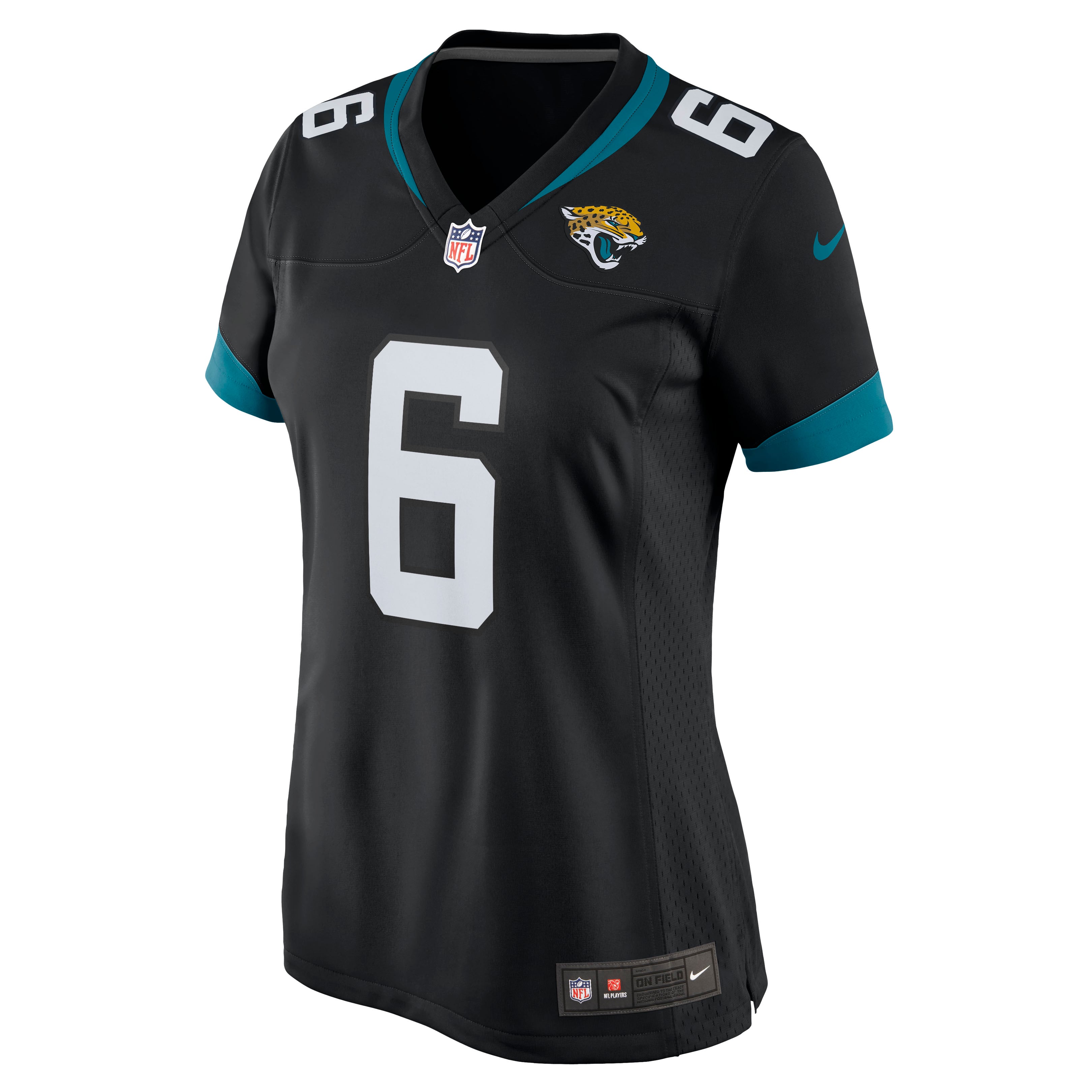 Jake Luton Jacksonville Jaguars Women's Game Jersey - Black - Image 3