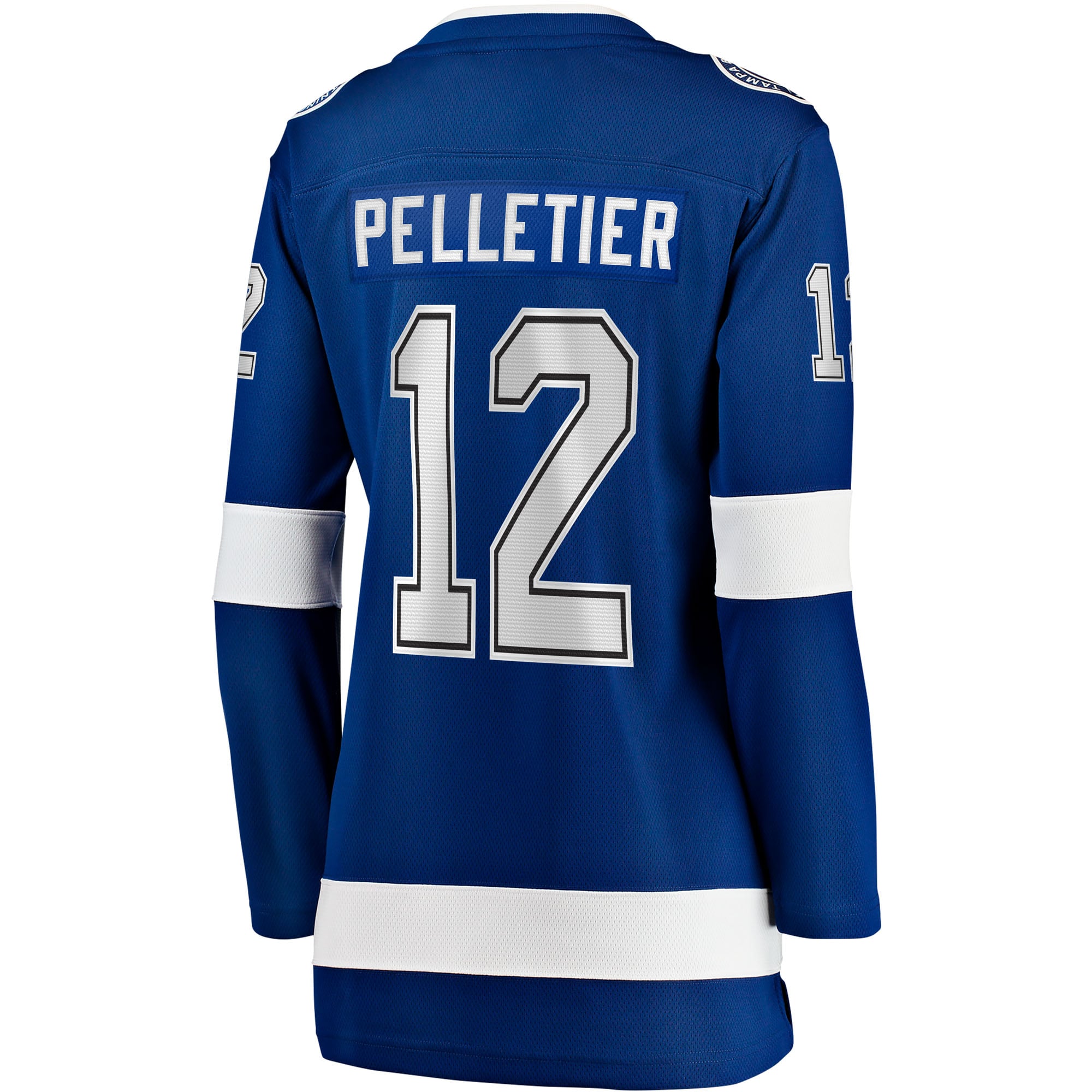 Jakob Pelletier Tampa Bay Lightning Women's Home Breakaway Jersey - Blue - Image 4