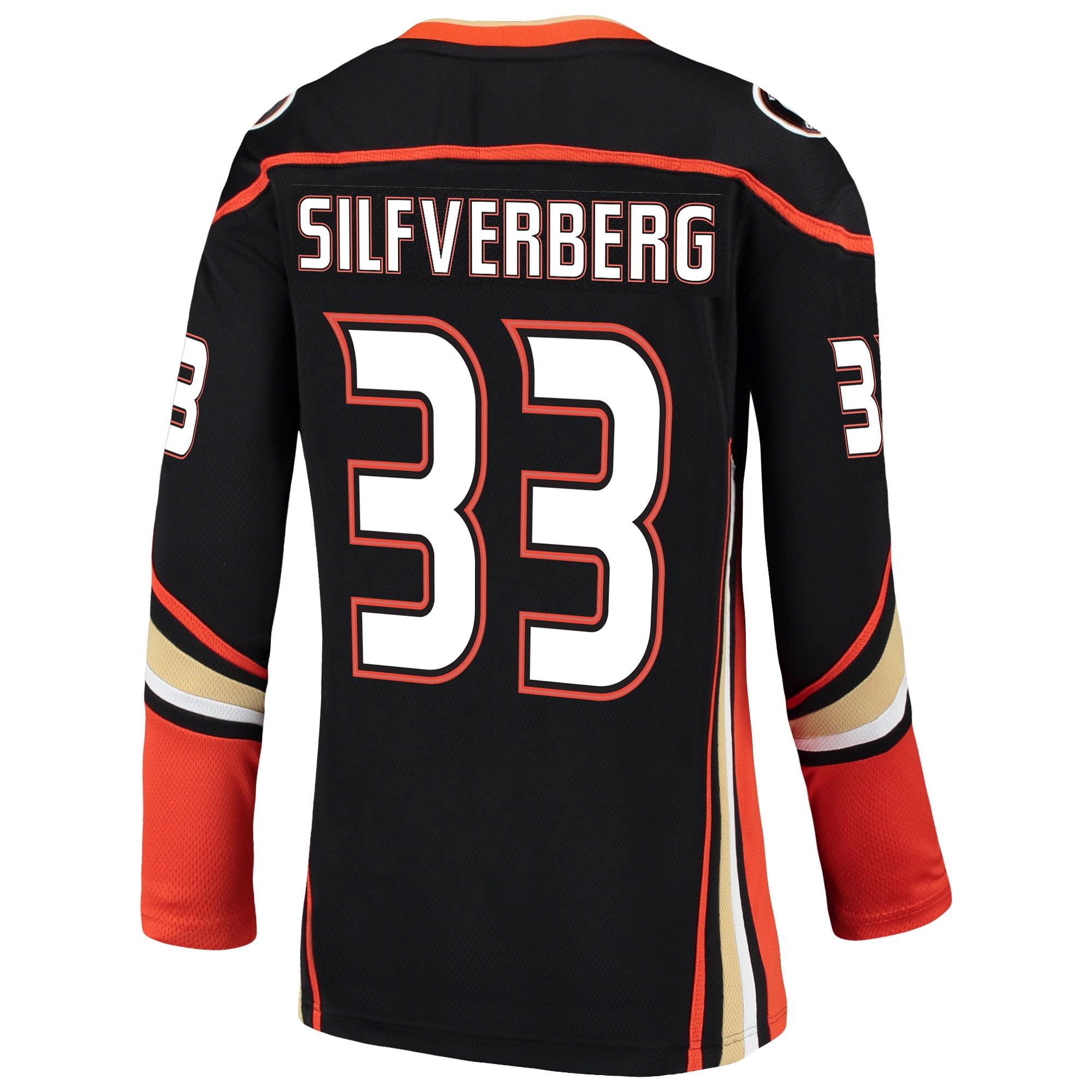 Jakob Silfverberg Anaheim Ducks Women's Breakaway Jersey - Black - Image 4