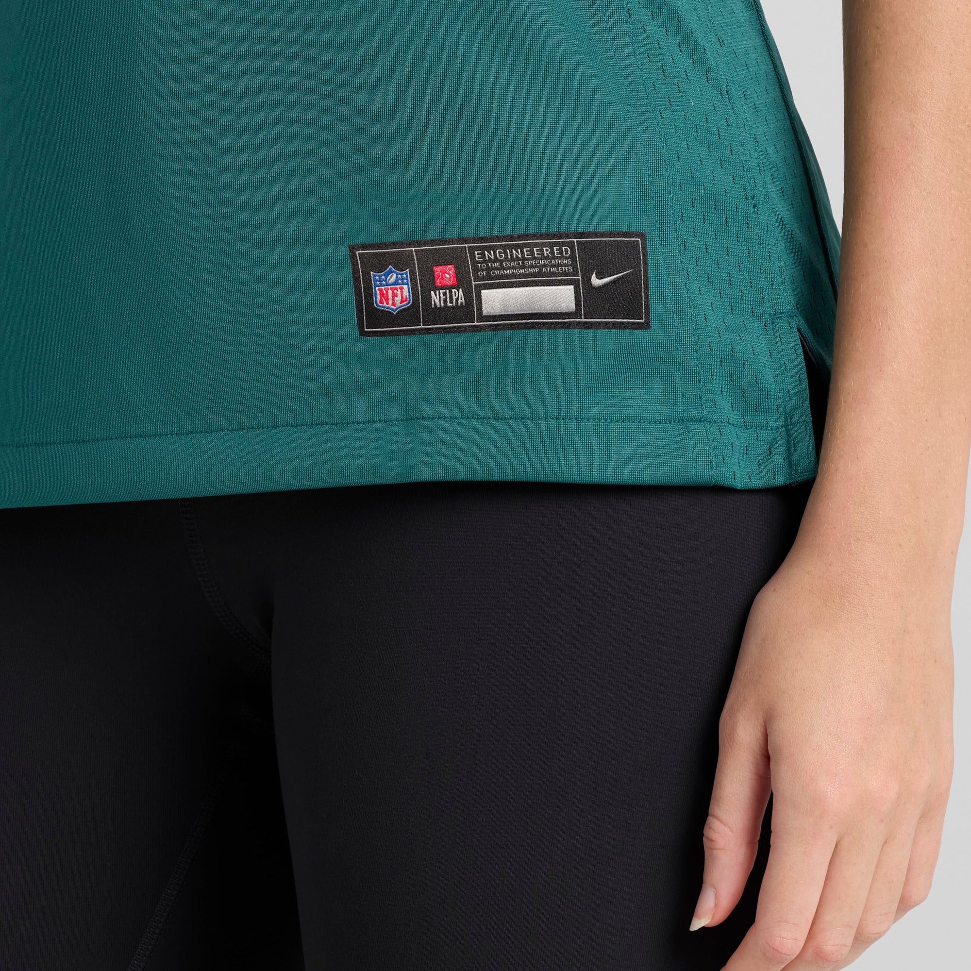 Jalen Carter Philadelphia Eagles Women's Team Game Jersey - Midnight Green - Image 10