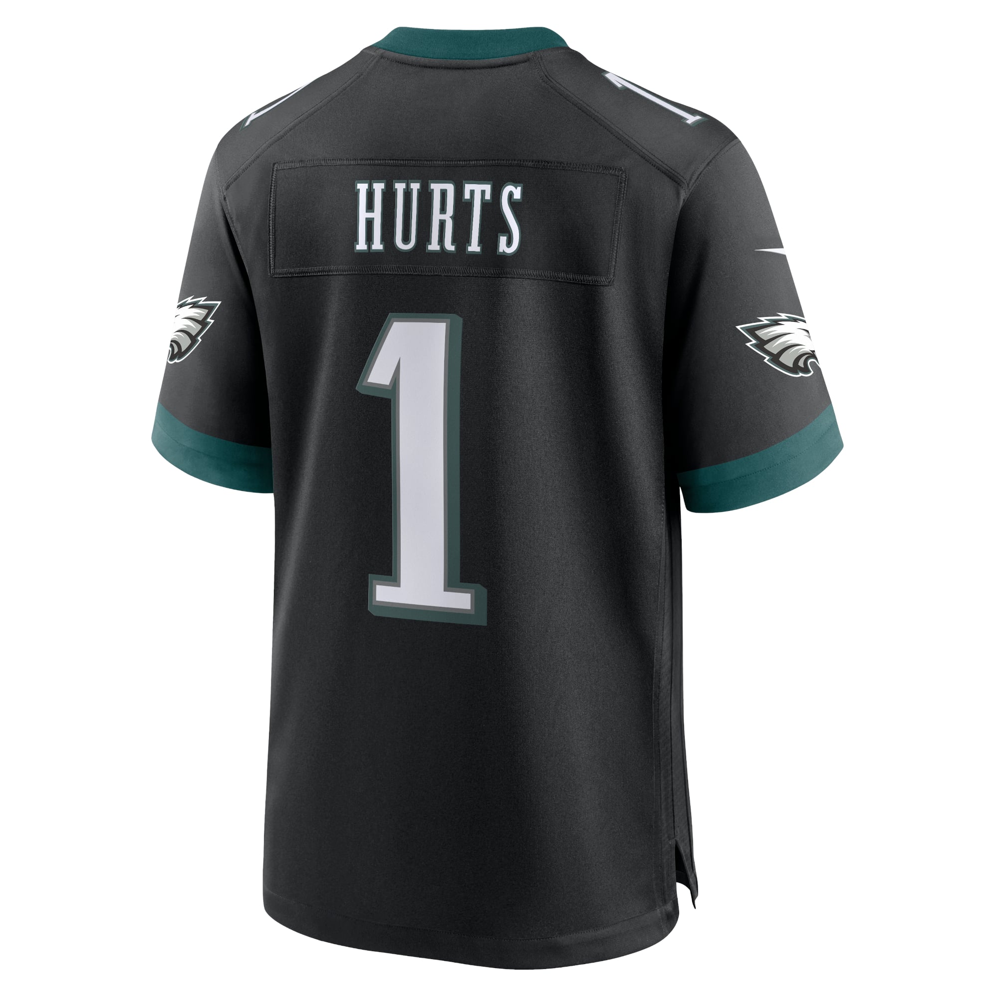 Jalen Hurts Philadelphia Eagles Alternate Game Jersey - Black - Image 4
