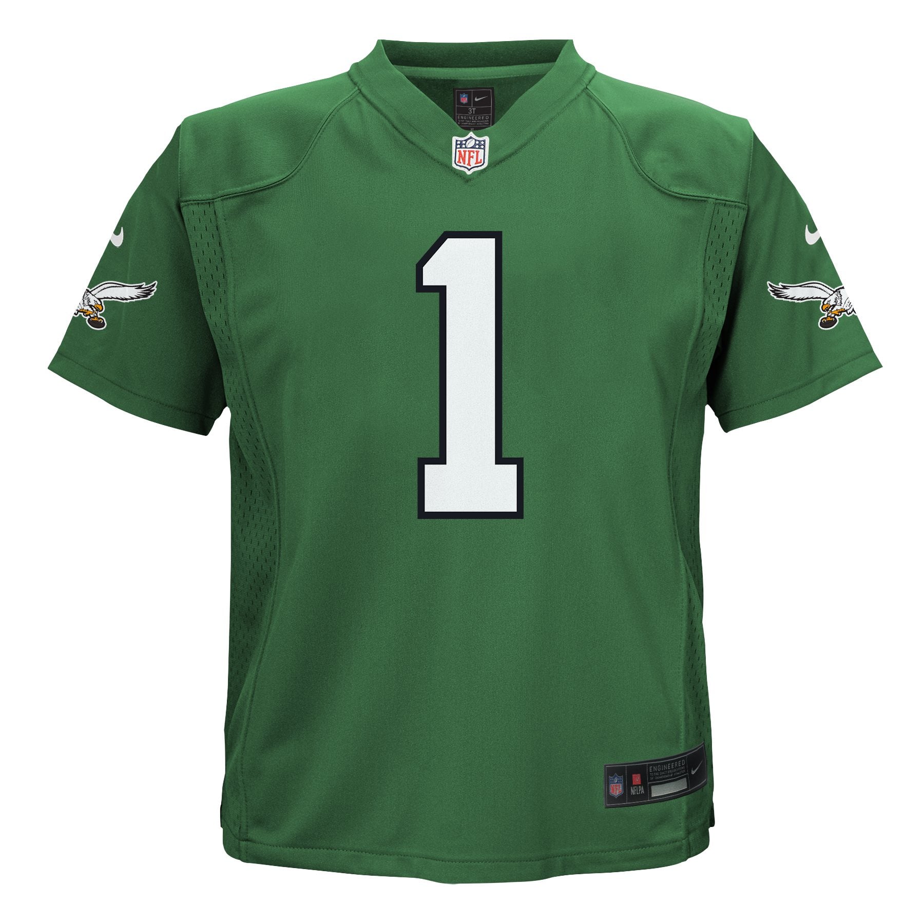 Jalen Hurts Philadelphia Eagles Infant Team Game Jersey - Kelly Green - Image 3