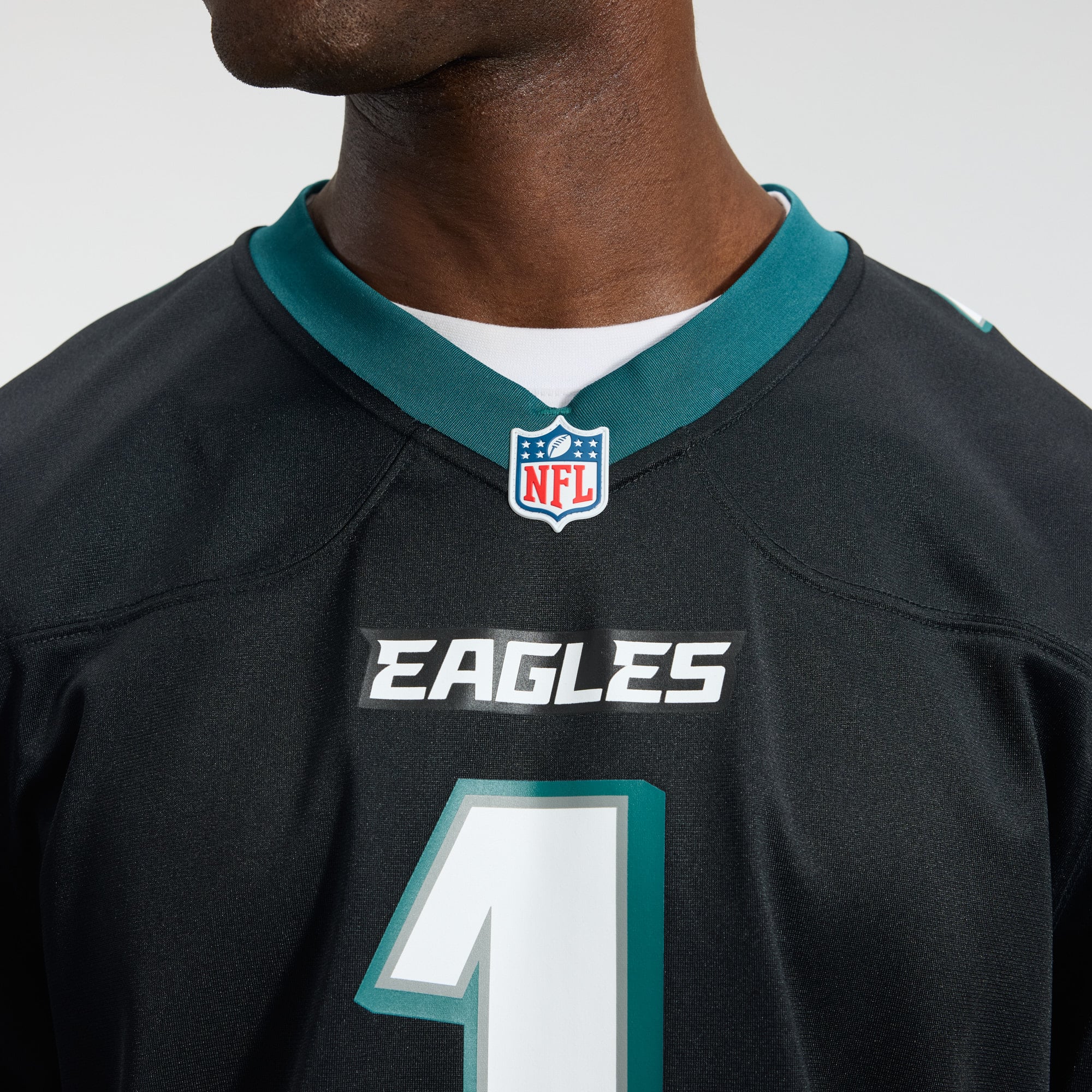 Jalen Hurts Philadelphia Eagles Team Game Jersey - Midnight Green - Black - Image 11