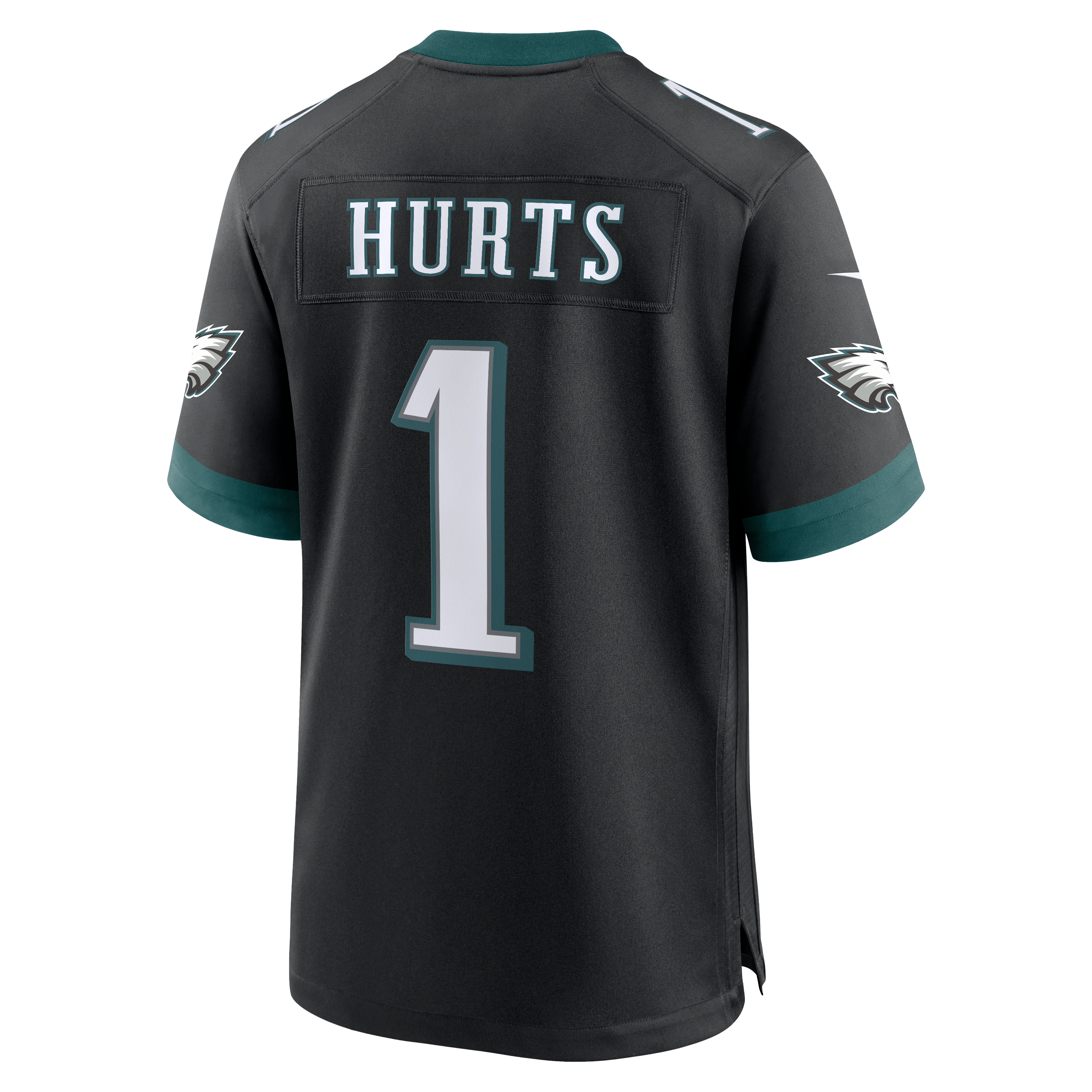Jalen Hurts Philadelphia Eagles Team Game Jersey - Midnight Green - Black - Image 9