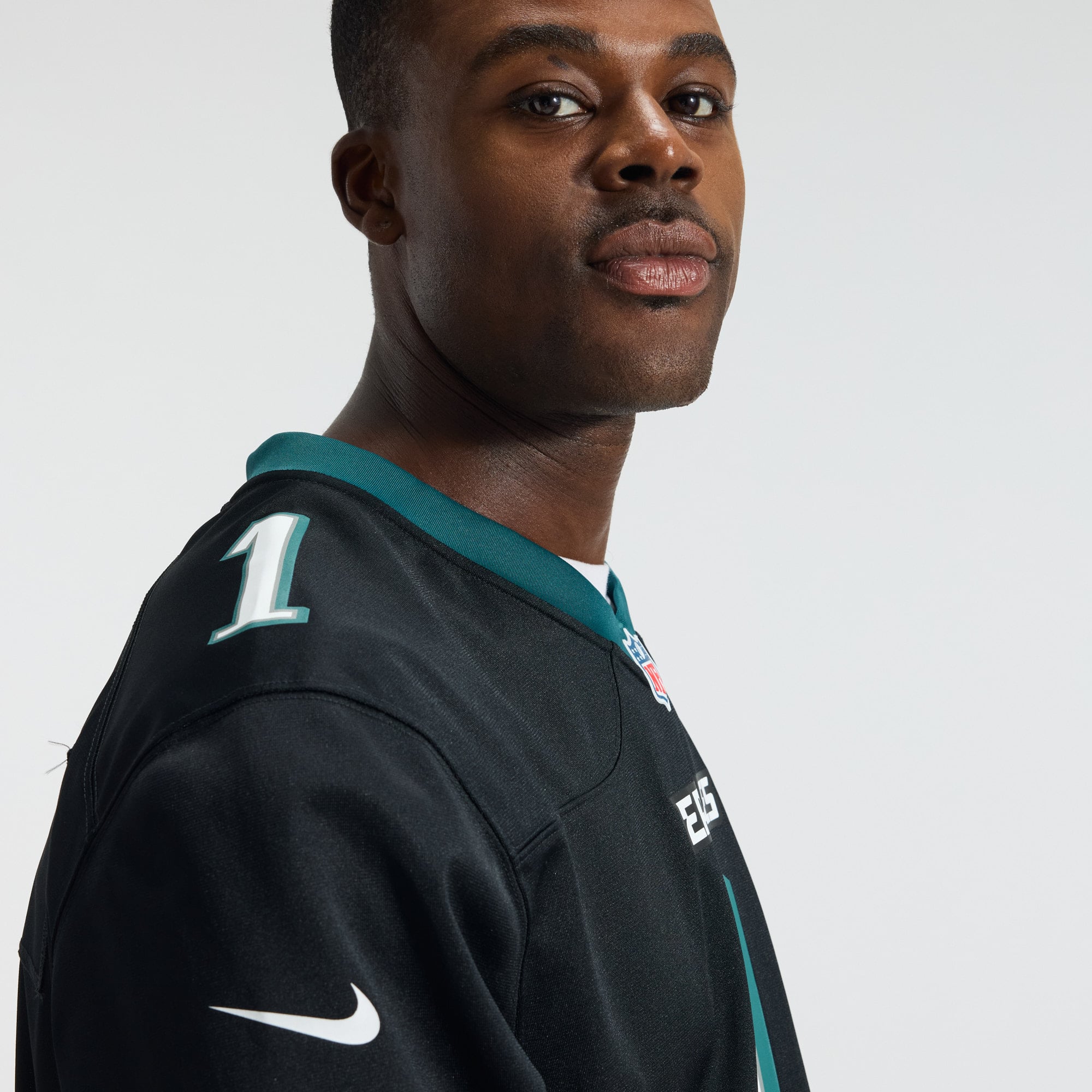 Jalen Hurts Philadelphia Eagles Team Game Jersey - Midnight Green - Black - Image 12