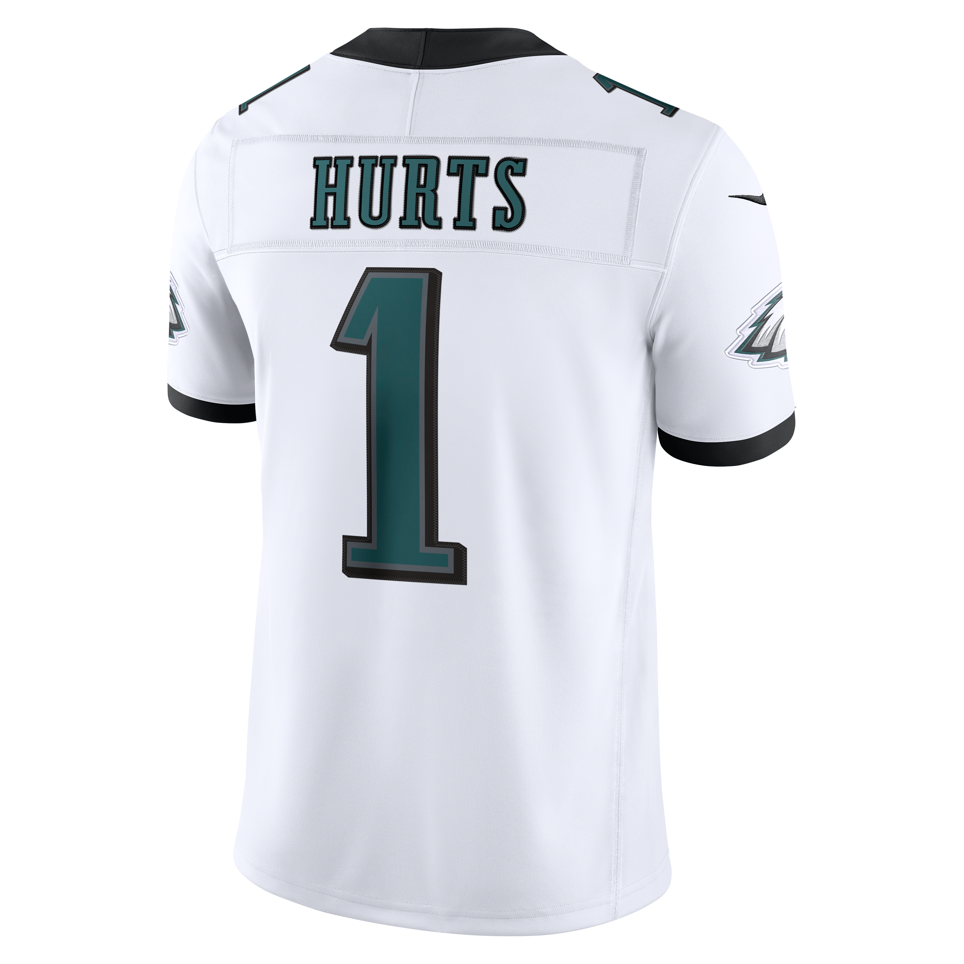 Jalen Hurts Philadelphia Eagles Vapor F.U.S.E. Stitched Limited Jersey - White - Image 4