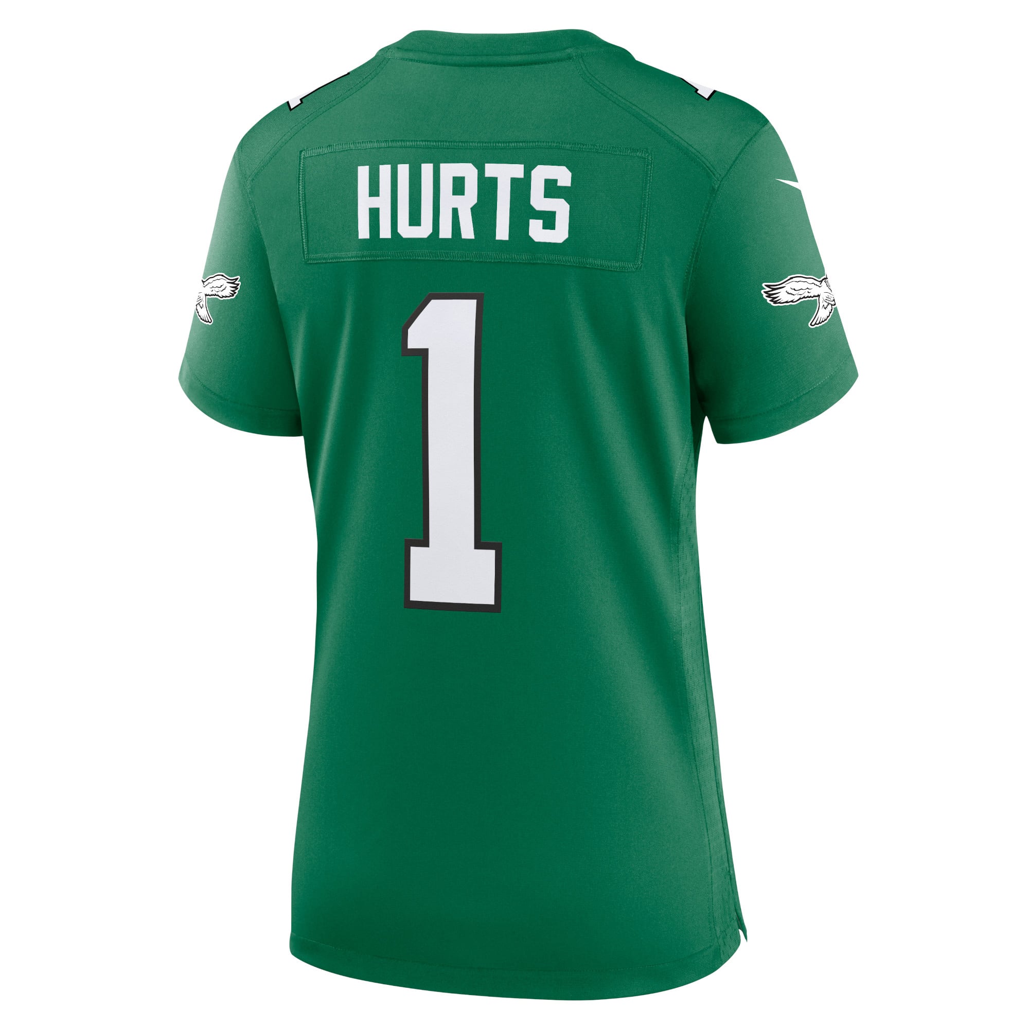 Jalen Hurts Philadelphia Eagles Women's Game Player Jersey - Kelly Green - Image 4