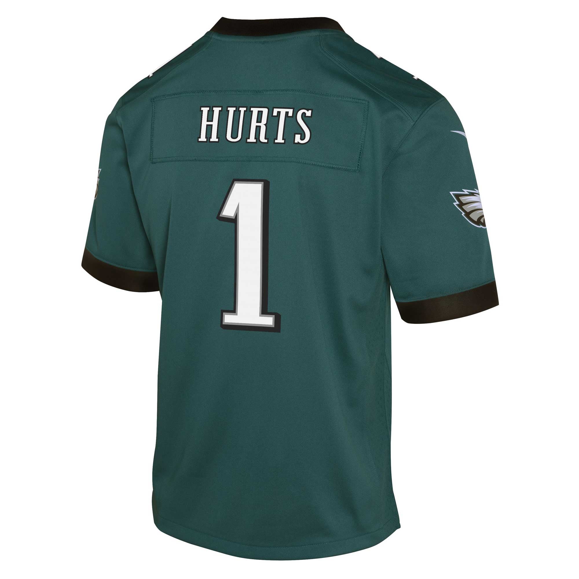Jalen Hurts Philadelphia Eagles Youth Game Jersey - Green - Image 4