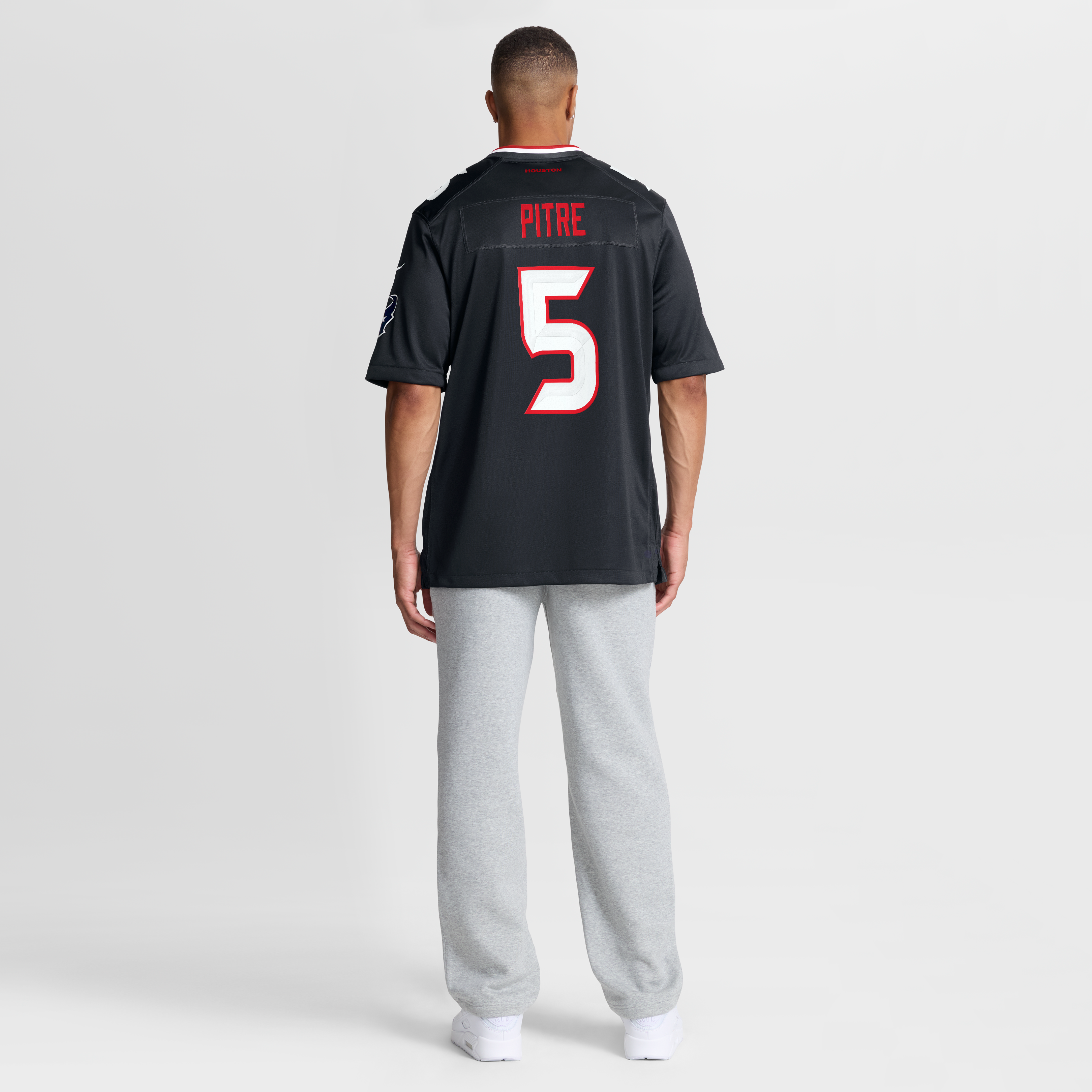 Jalen Pitre Houston Texans Game Jersey - Navy - Image 9