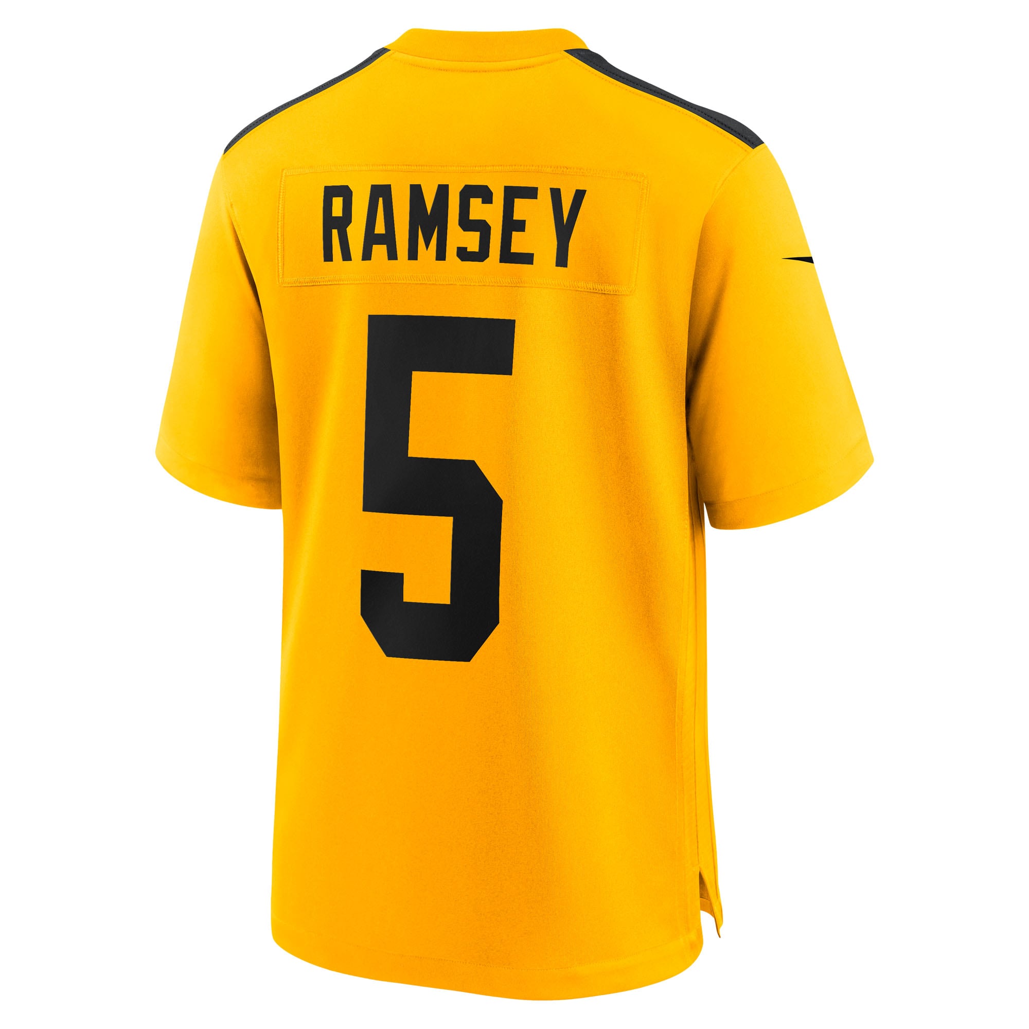 Jalen Ramsey Pittsburgh Steelers Alternate 1933 Throwback Game Jersey - Gold - Image 4