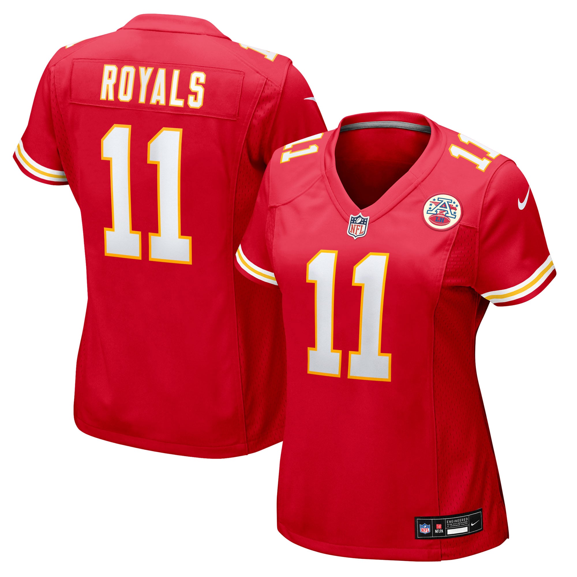 Jalen Royals Kansas City Chiefs Women's Team Game Jersey - Red - Image 2