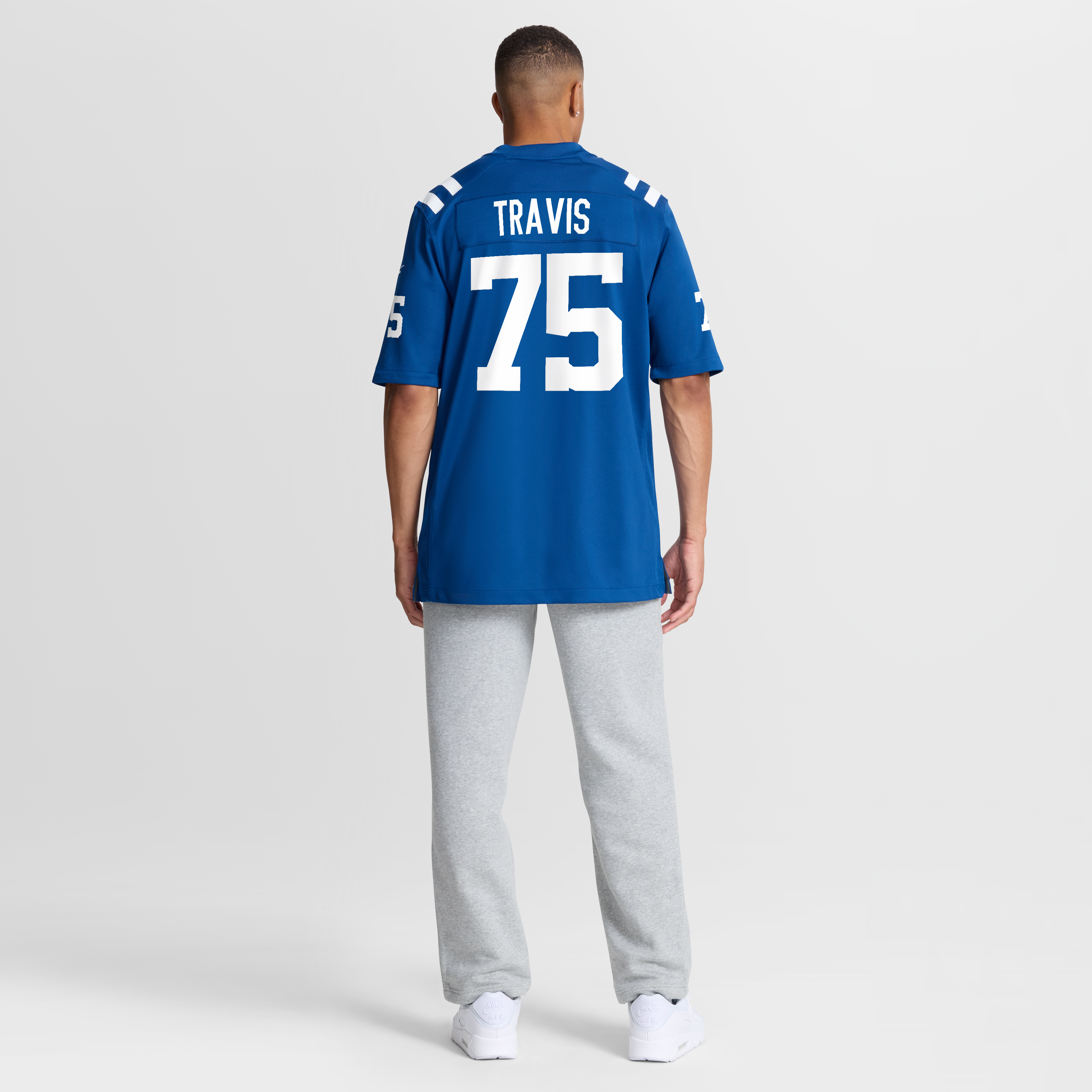 Jalen Travis Indianapolis Colts Team Game Jersey - Royal - Image 9