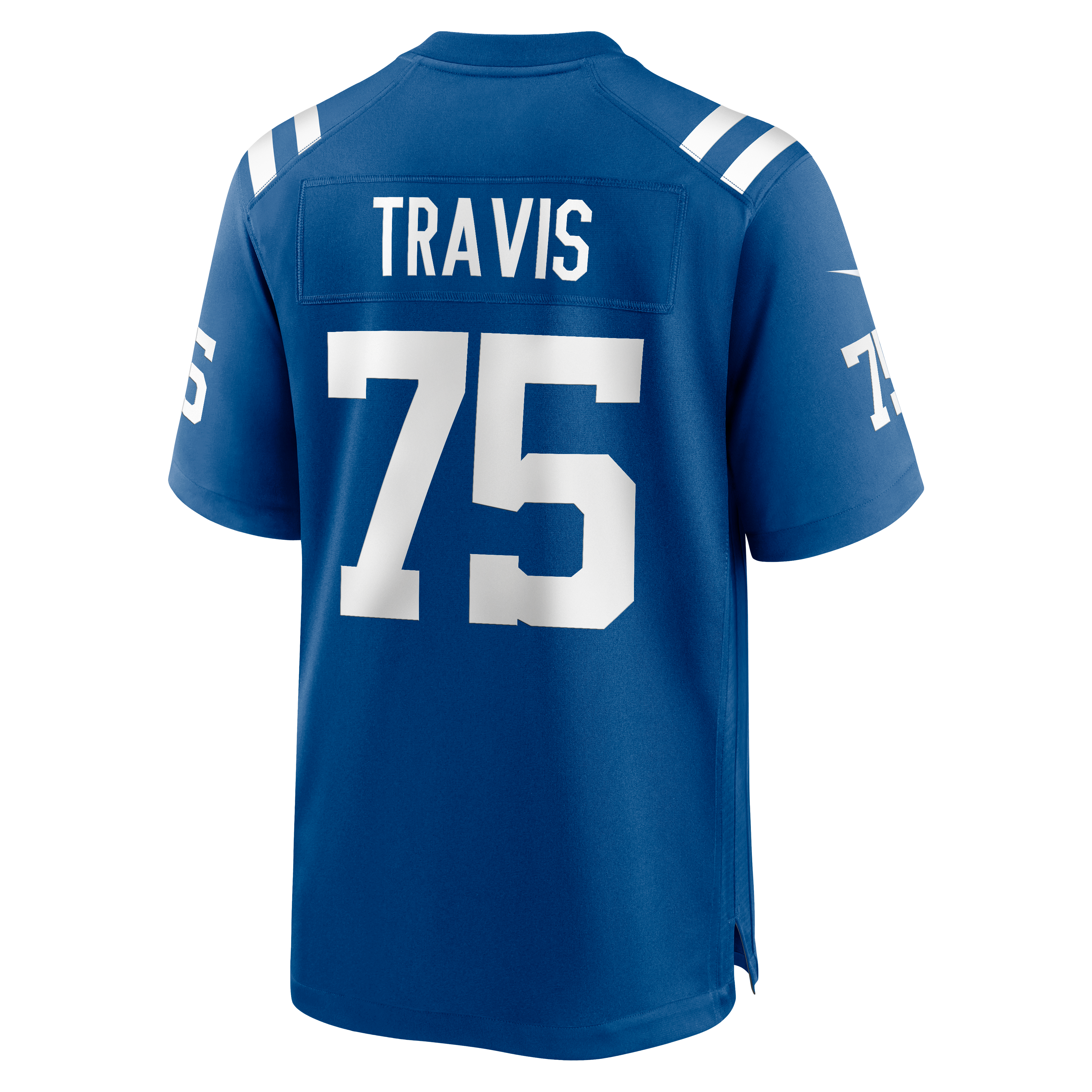 Jalen Travis Indianapolis Colts Team Game Jersey - Royal - Image 4