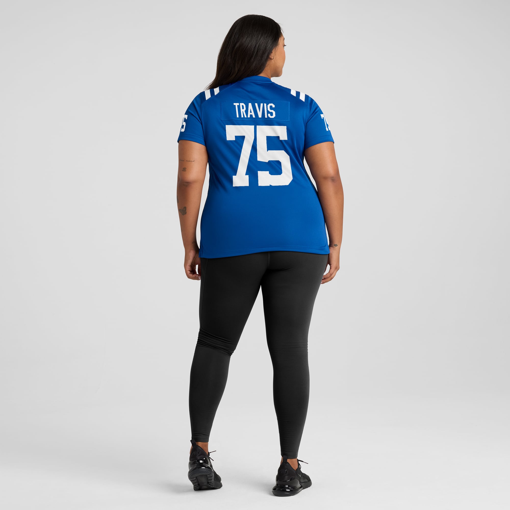 Jalen Travis Indianapolis Colts Women's Team Game Jersey - Royal - Image 8