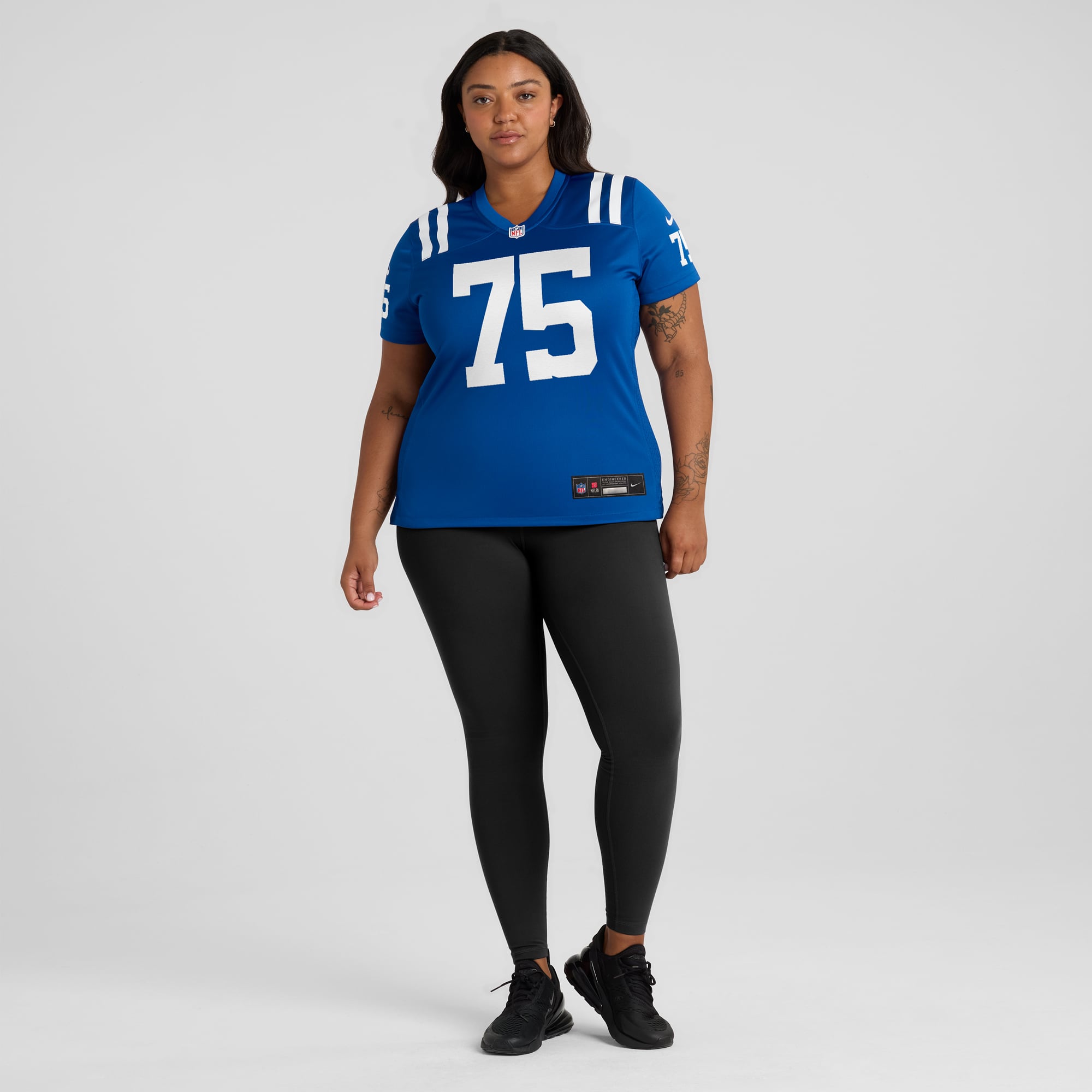 Jalen Travis Indianapolis Colts Women's Team Game Jersey - Royal - Image 7