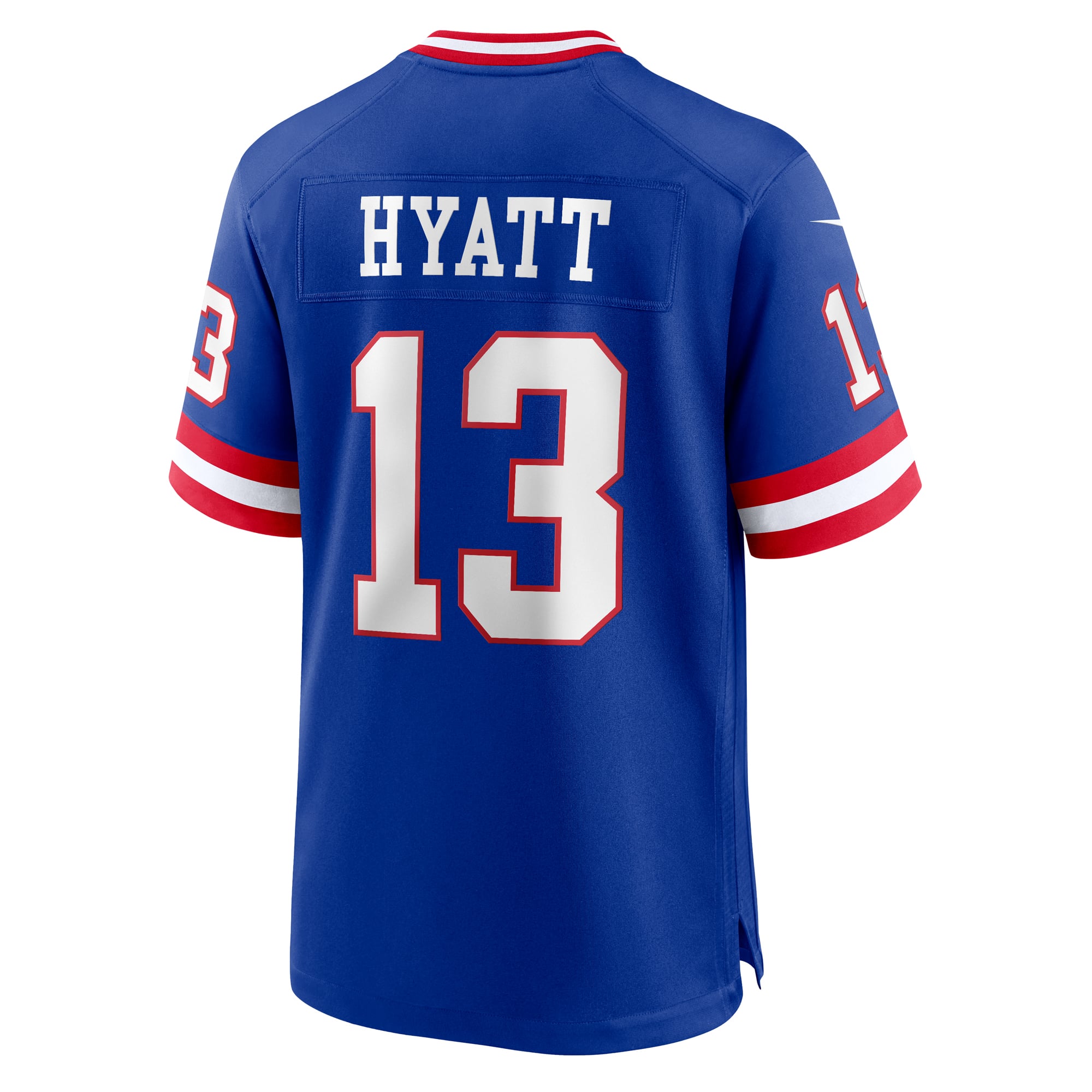 Jalin Hyatt New York Giants Alternate Game Jersey - Royal - Image 4