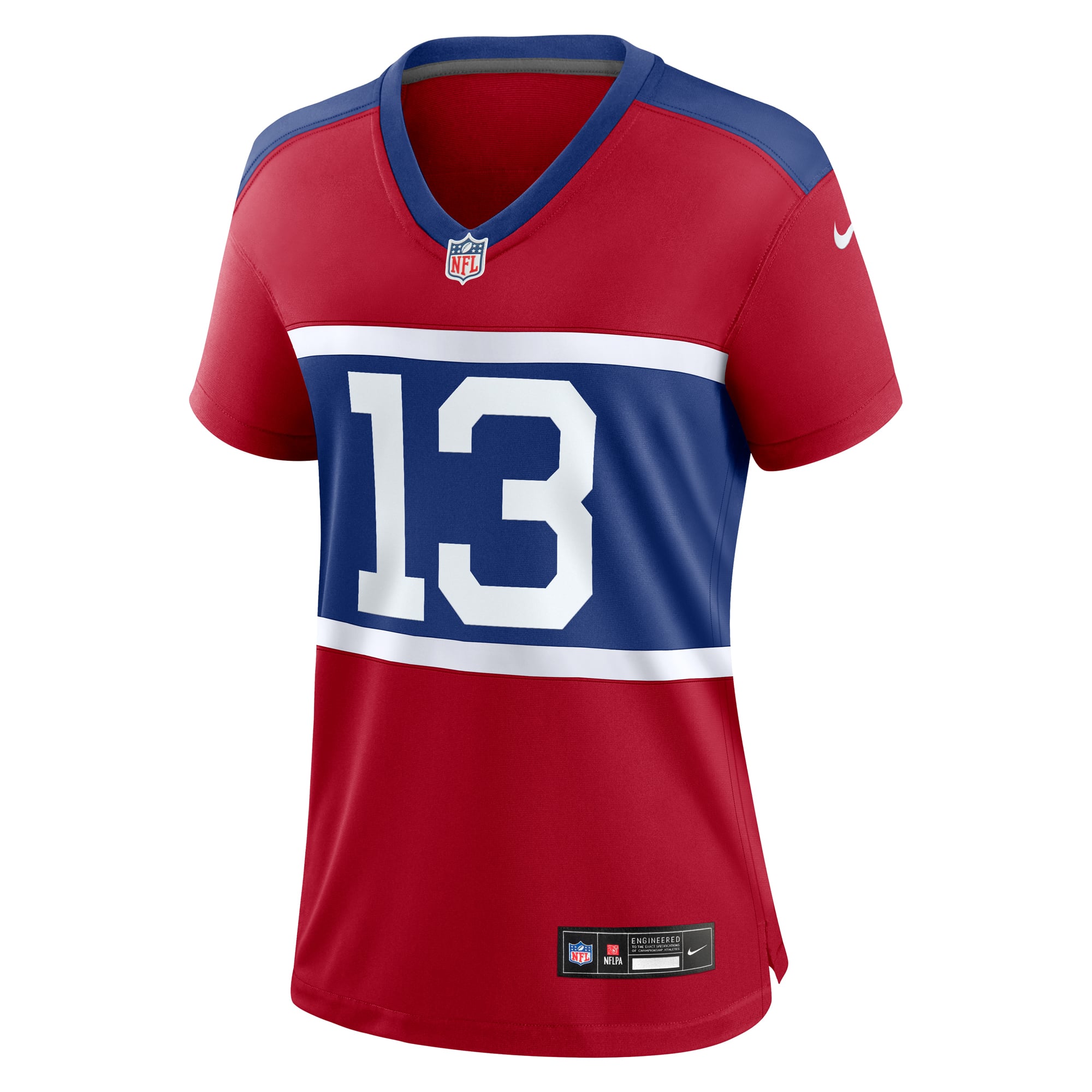Jalin Hyatt New York Giants Women's Alternate Player Game Jersey - Century Red - Image 3