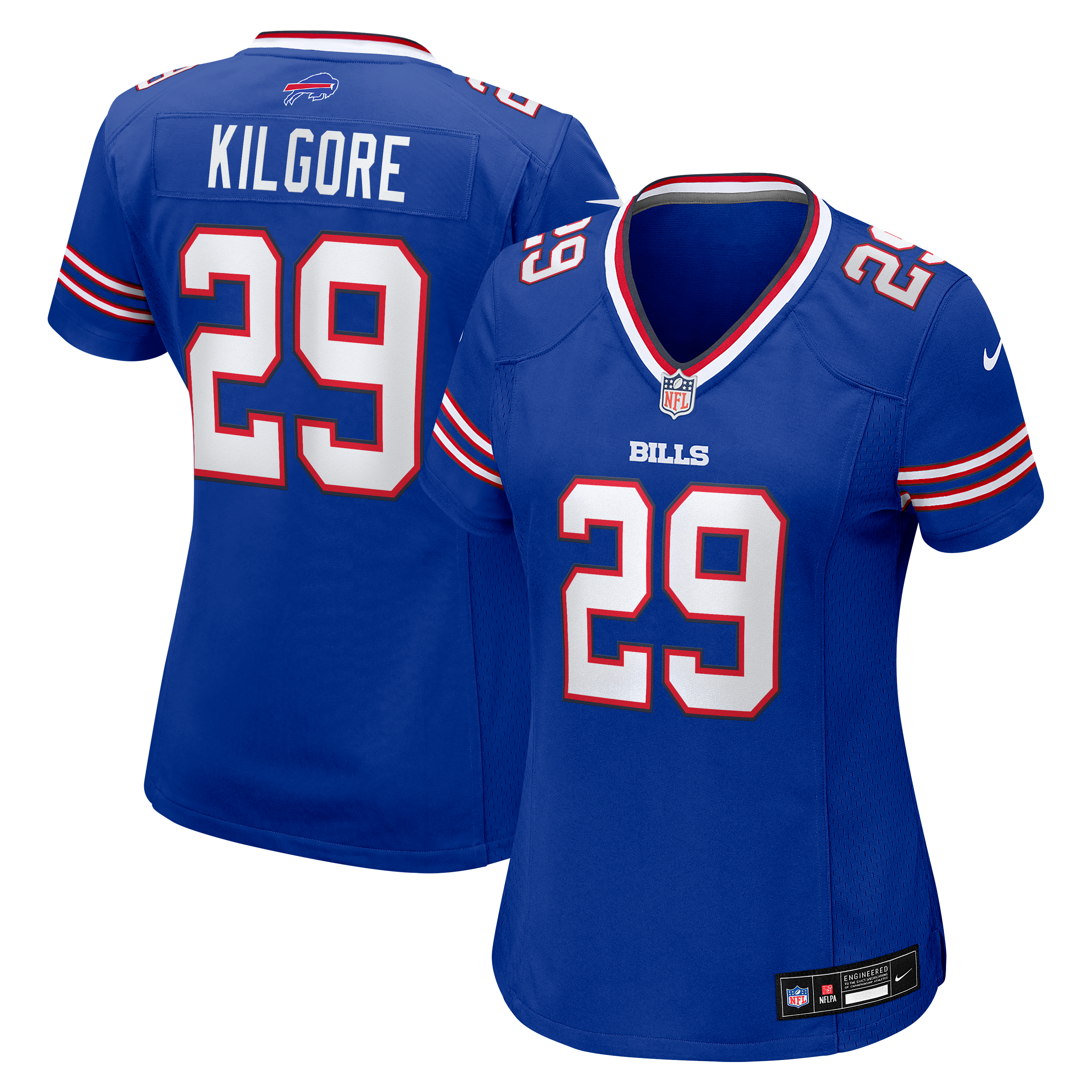 Jalon Kilgore Buffalo Bills Women's Team Game Jersey - Royal - Image 2