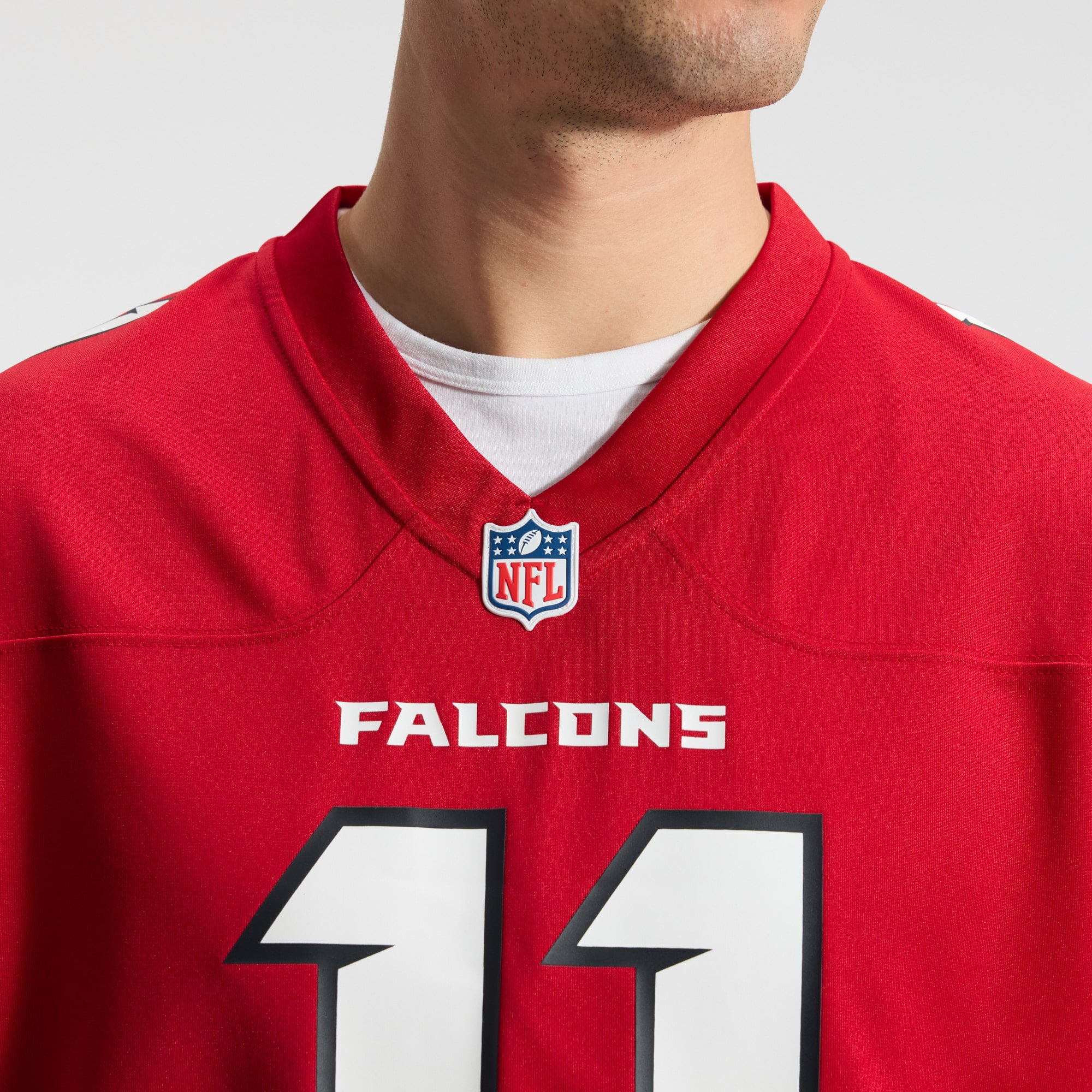 Jalon Walker Atlanta Falcons Game Jersey - Red - Image 11