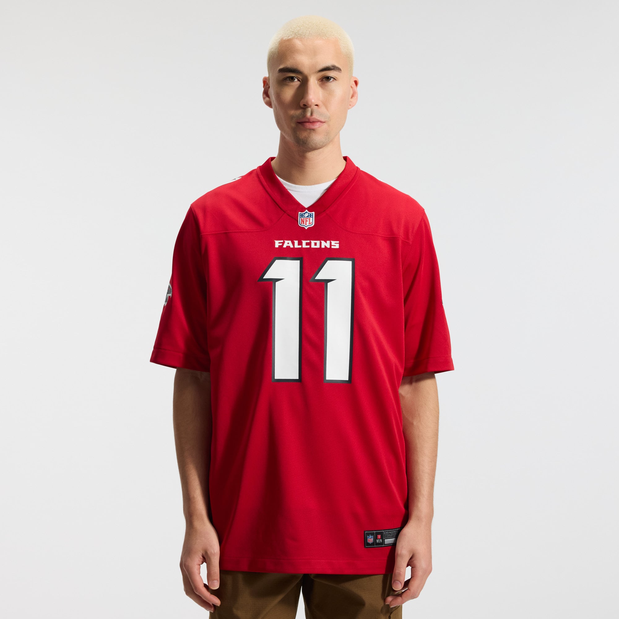 Jalon Walker Atlanta Falcons Game Jersey - Red - Image 4