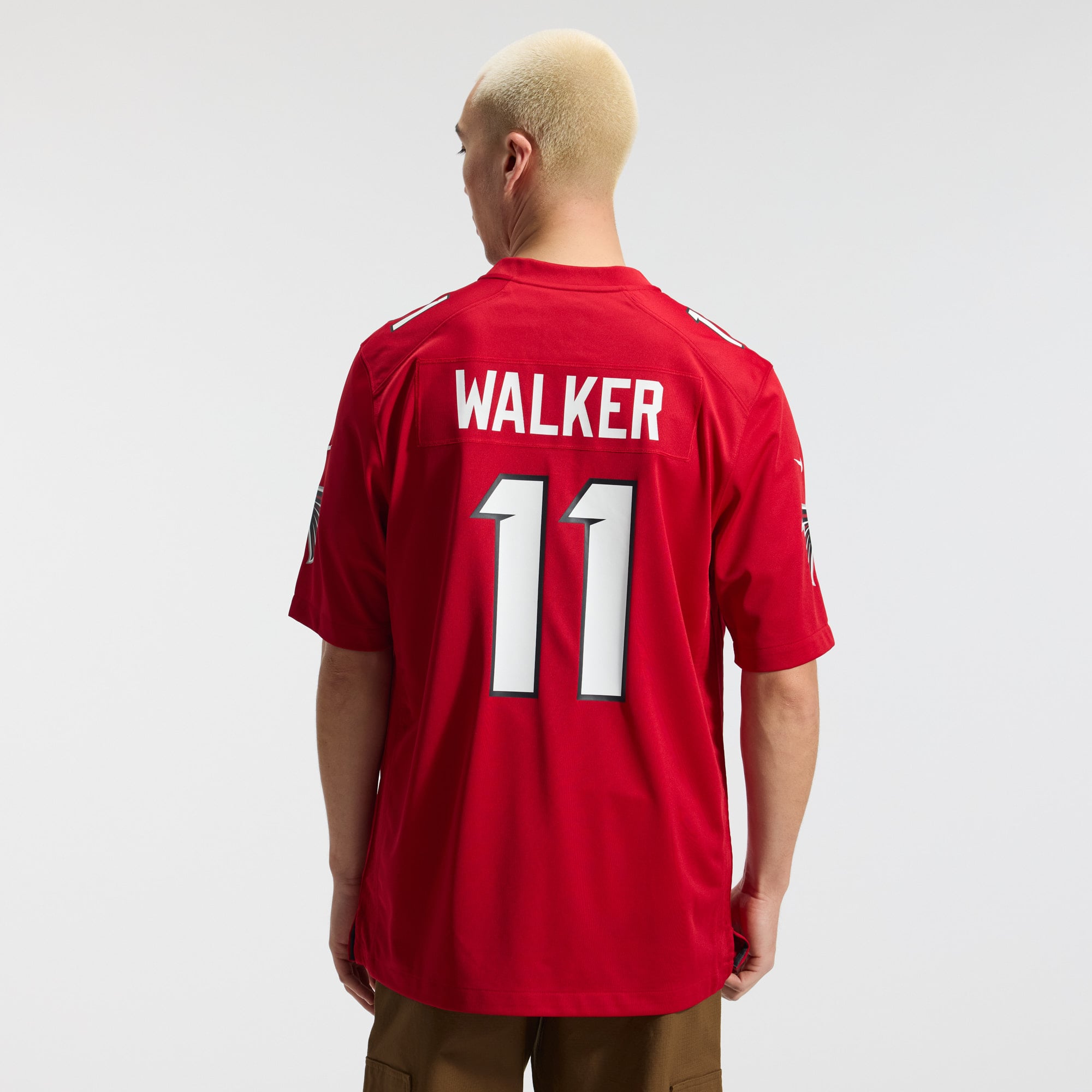 Jalon Walker Atlanta Falcons Game Jersey - Red - Image 5
