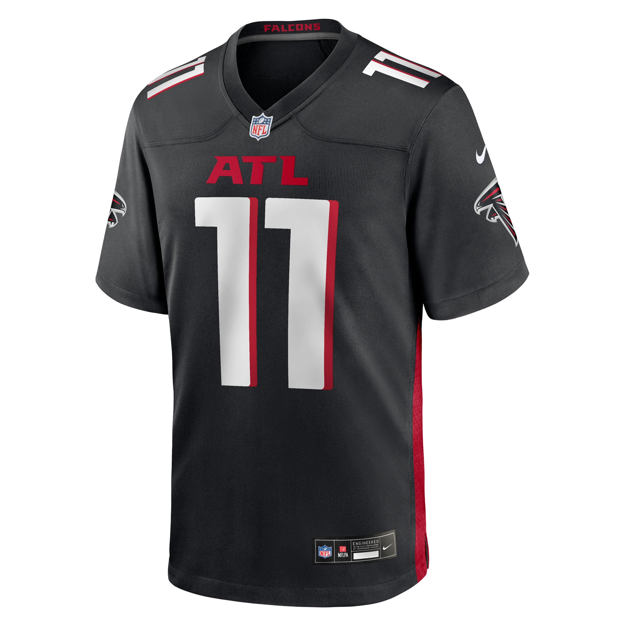 Jalon Walker Atlanta Falcons Team Game Jersey - Black - Image 3