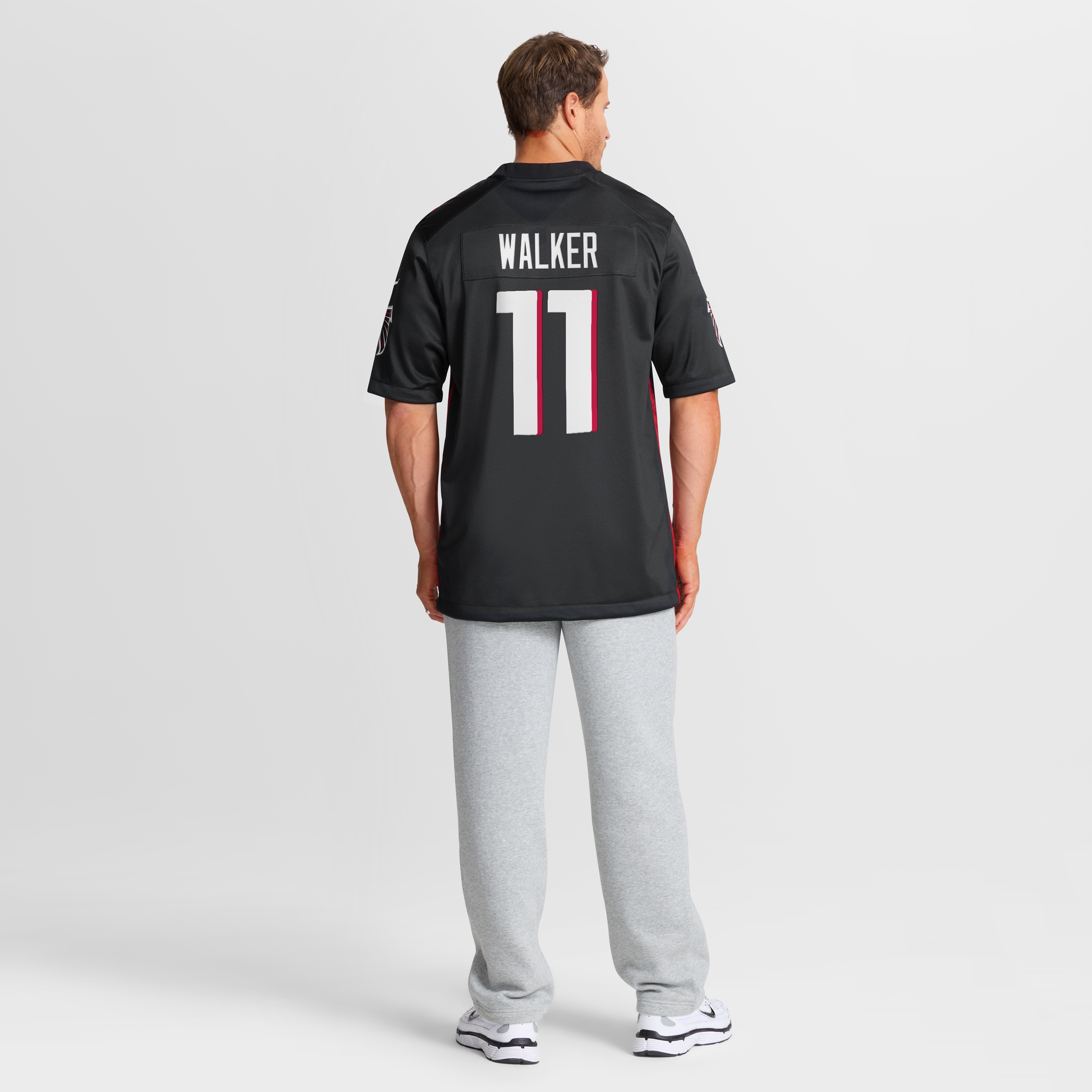 Jalon Walker Atlanta Falcons Team Game Jersey - Black - Image 9