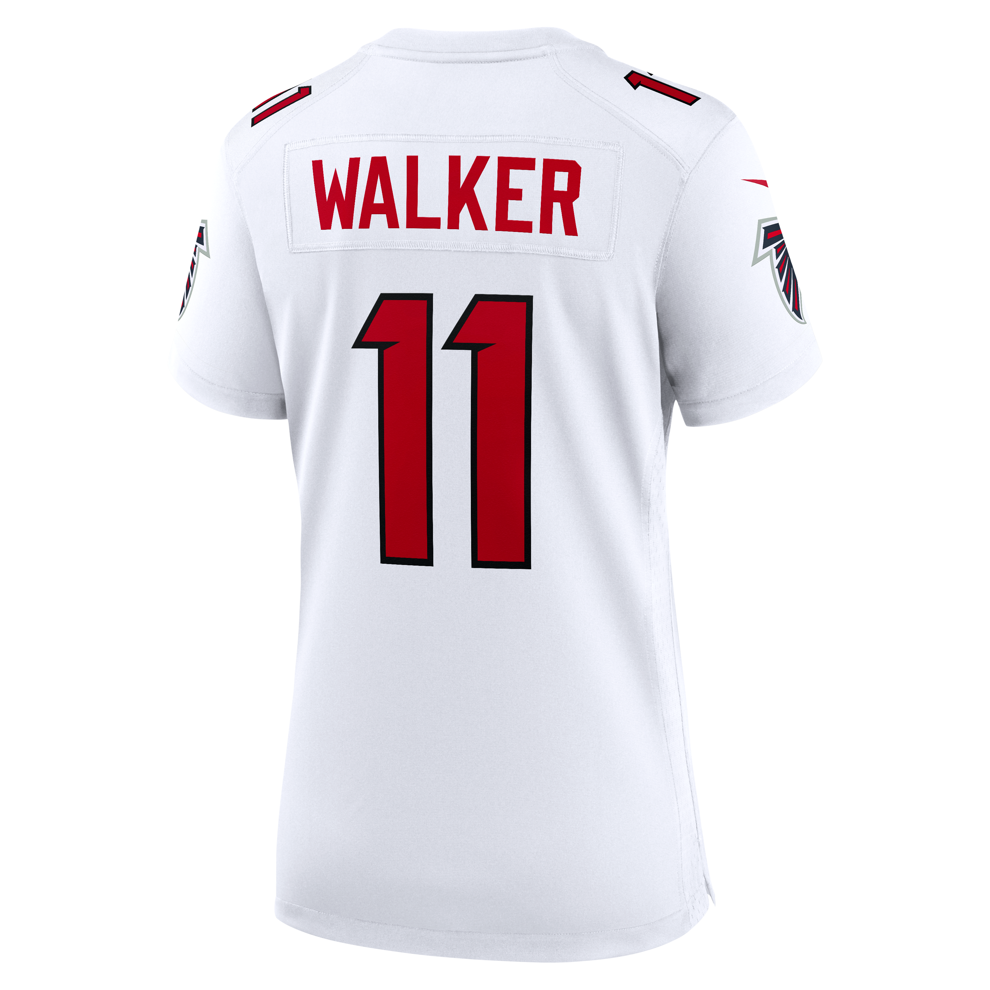 Jalon Walker Atlanta Falcons Women's Game Jersey - White - Image 4