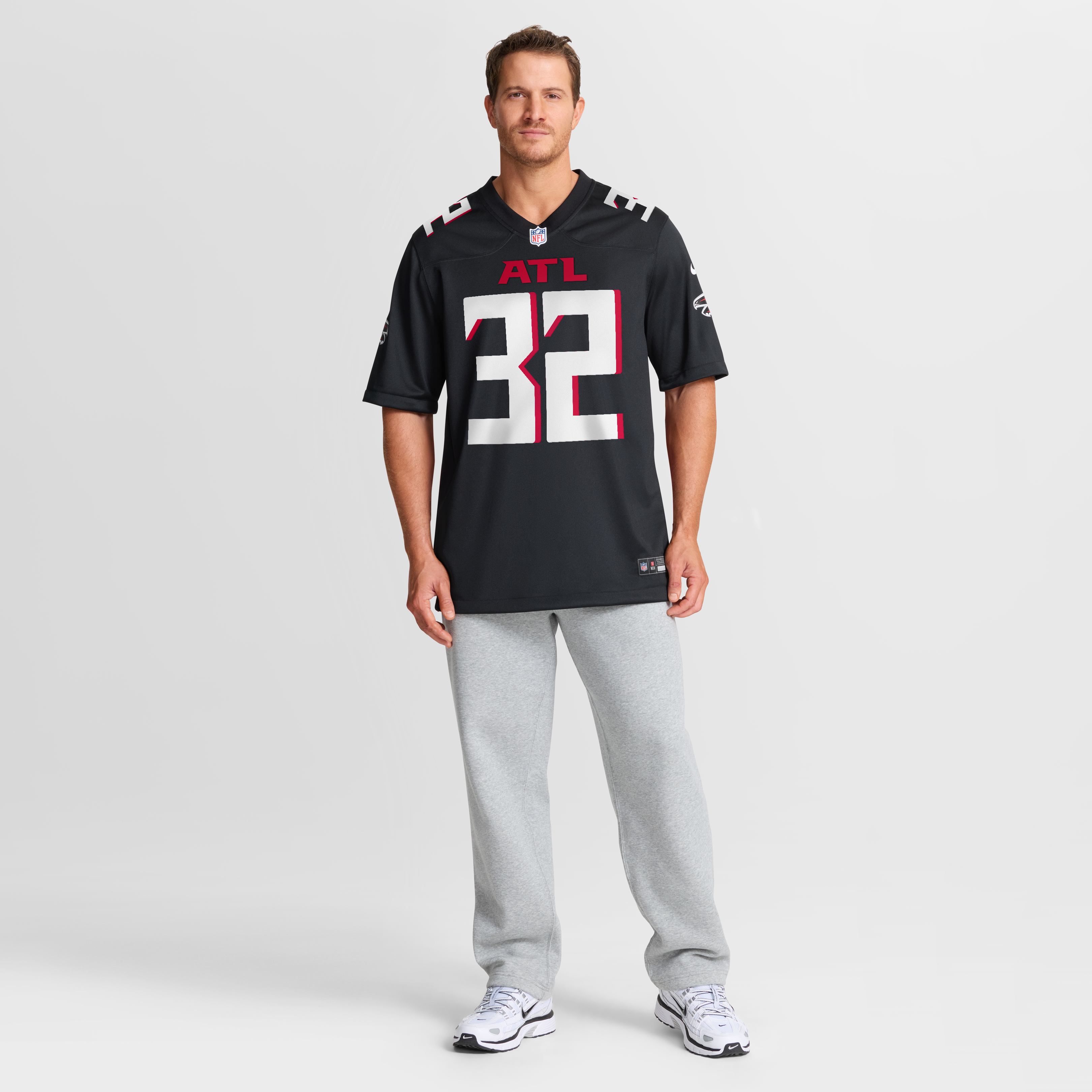 Jamal Anderson Atlanta Falcons Game Retired Player Jersey - Black - Image 8