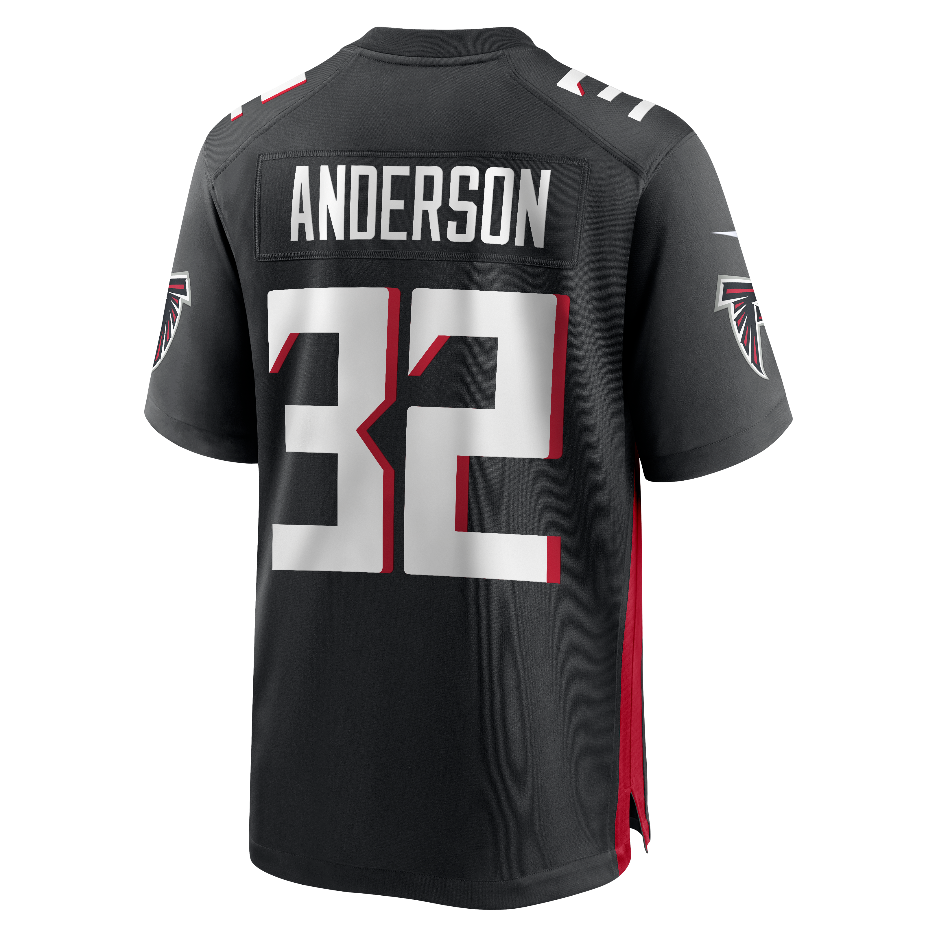 Jamal Anderson Atlanta Falcons Game Retired Player Jersey - Black - Image 4