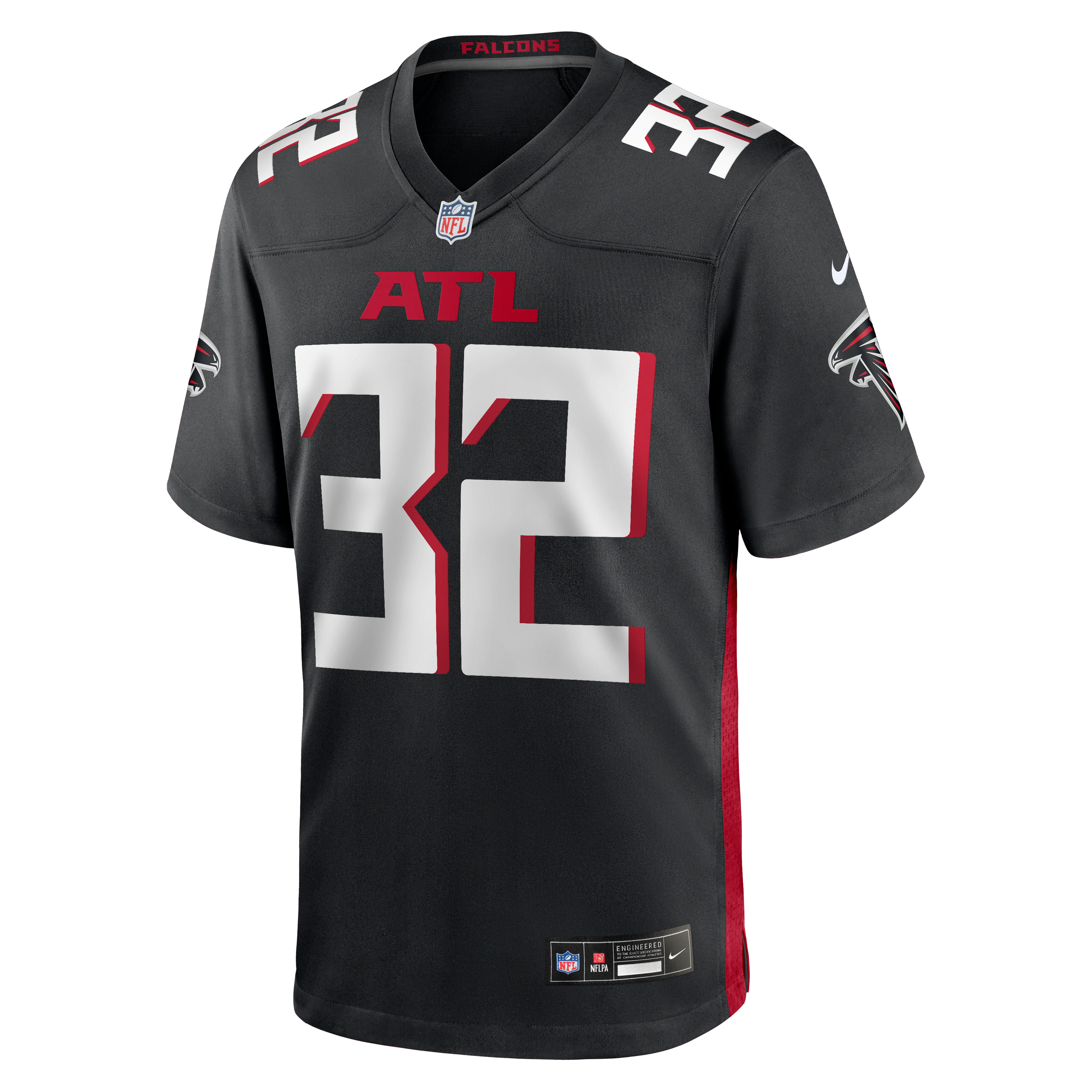 Jamal Anderson Atlanta Falcons Game Retired Player Jersey - Black - Image 3