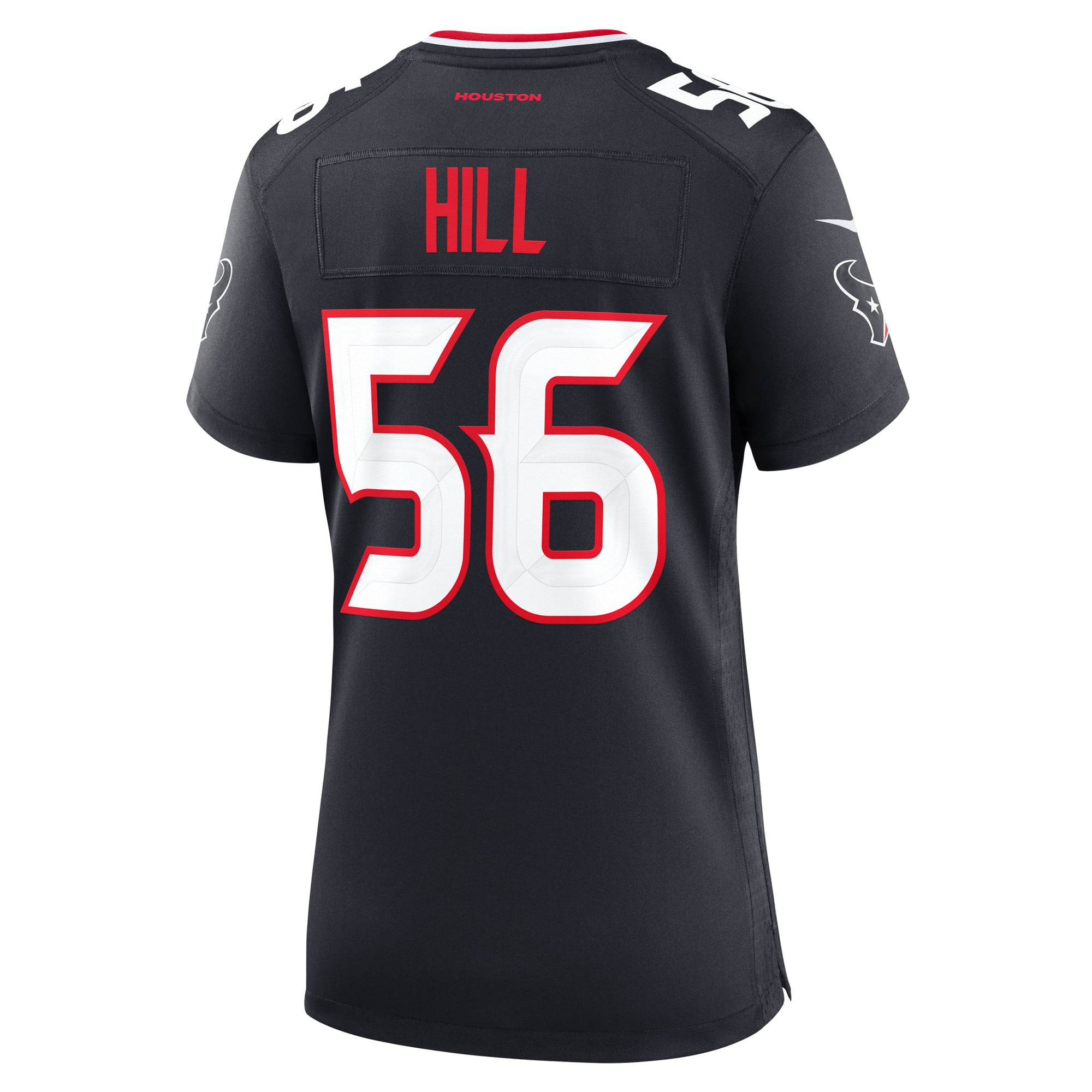 Jamal Hill Houston Texans Women's Team Game Jersey - Navy - Image 4